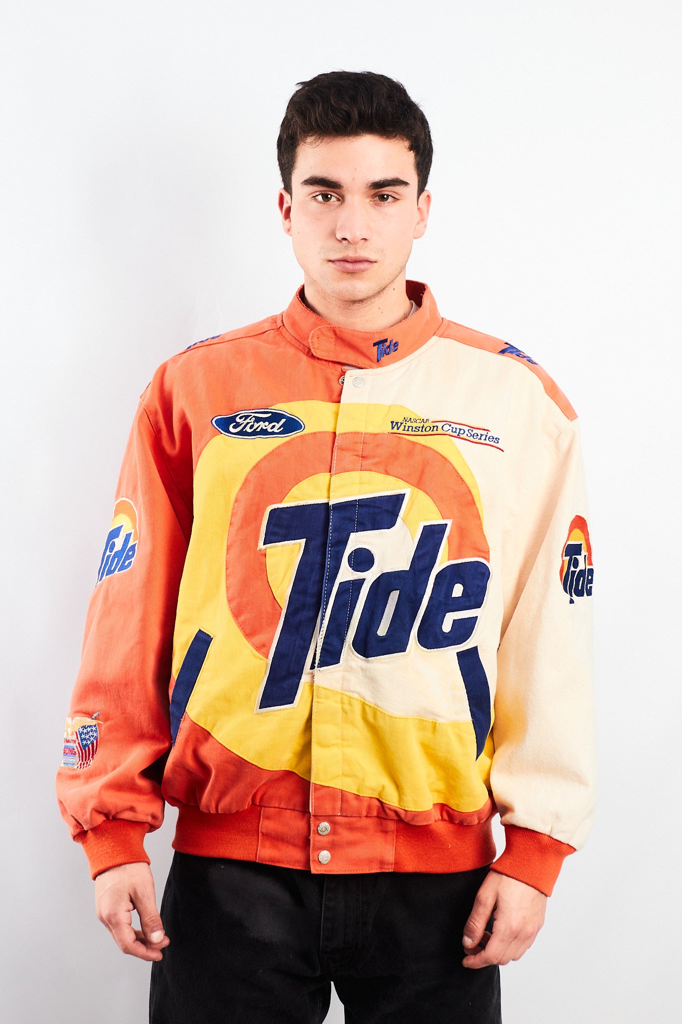 1998 Vintage Jeff Hamilton Ford x Tide Racing Jacket (M/L)