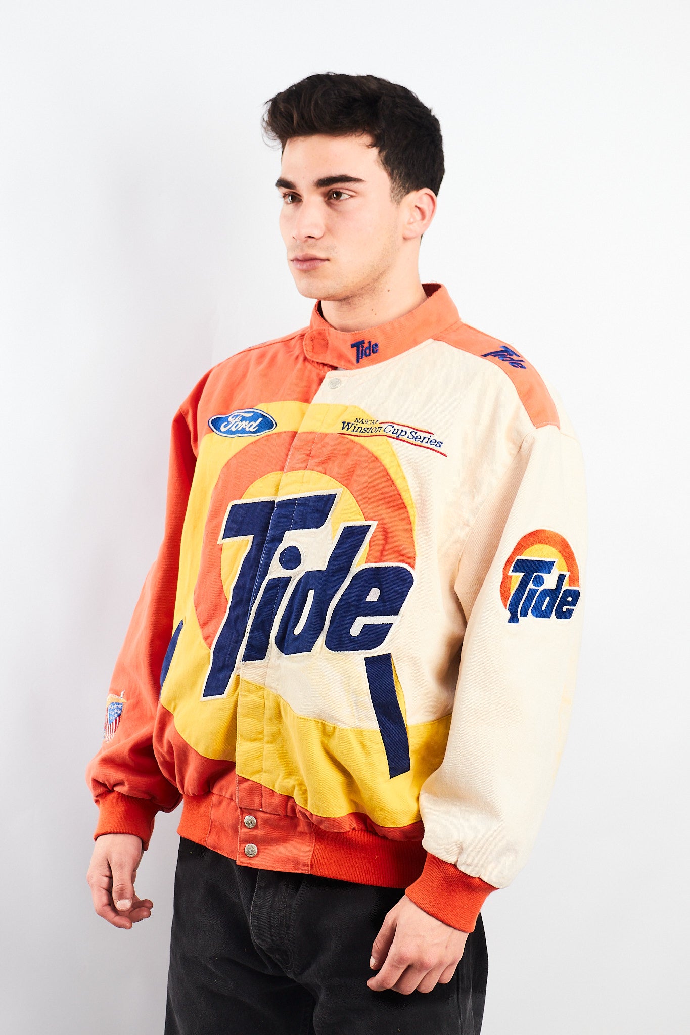 1998 Vintage Jeff Hamilton Ford x Tide Racing Jacket (M/L)