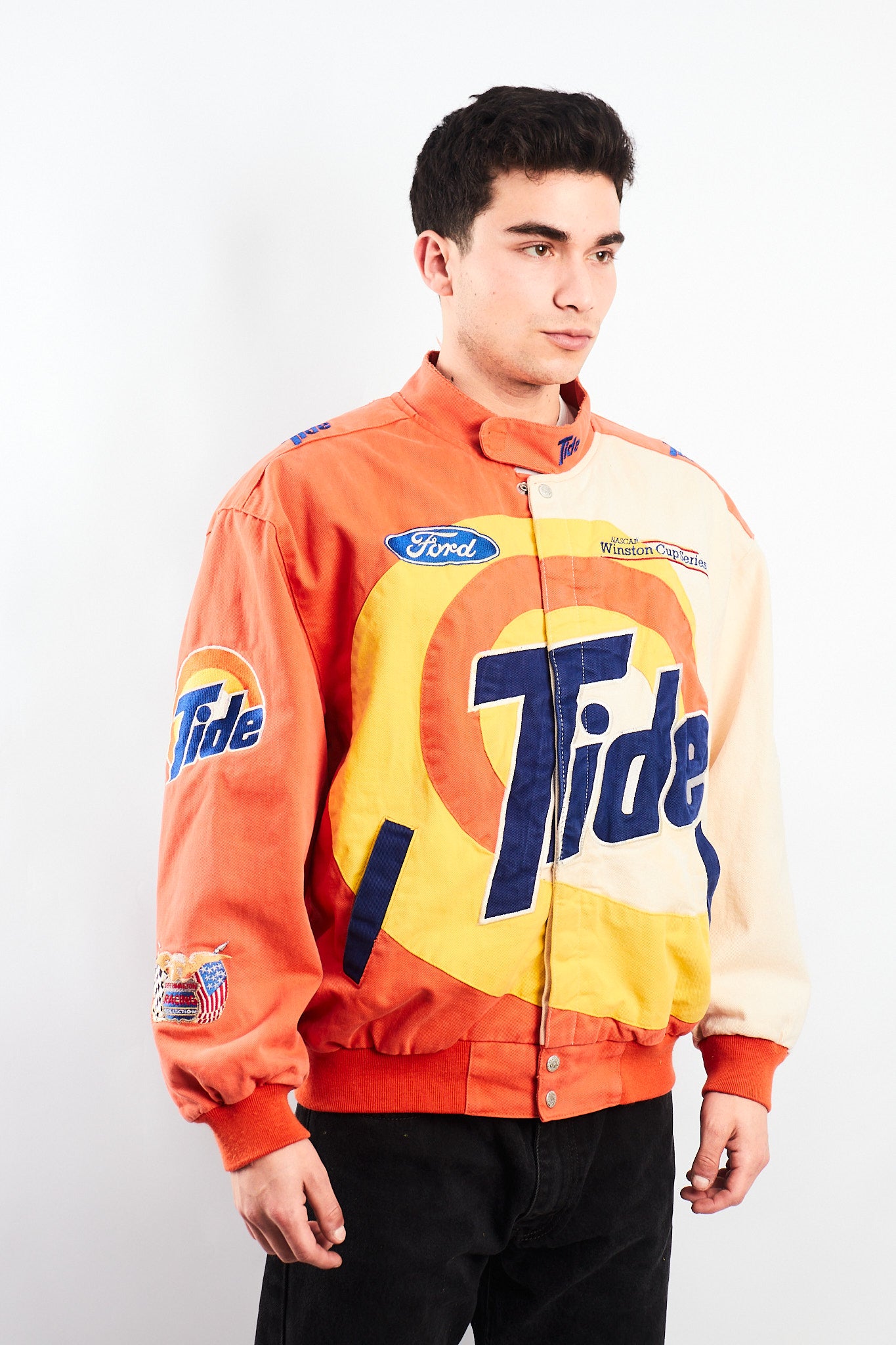 1998 Vintage Jeff Hamilton Ford x Tide Racing Jacket (M/L)