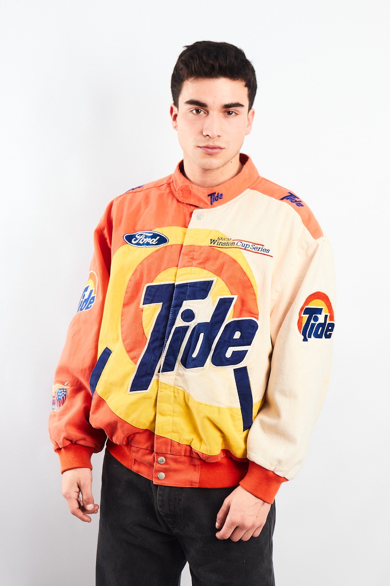 1998 Vintage Jeff Hamilton Ford x Tide Racing Jacket (M/L)