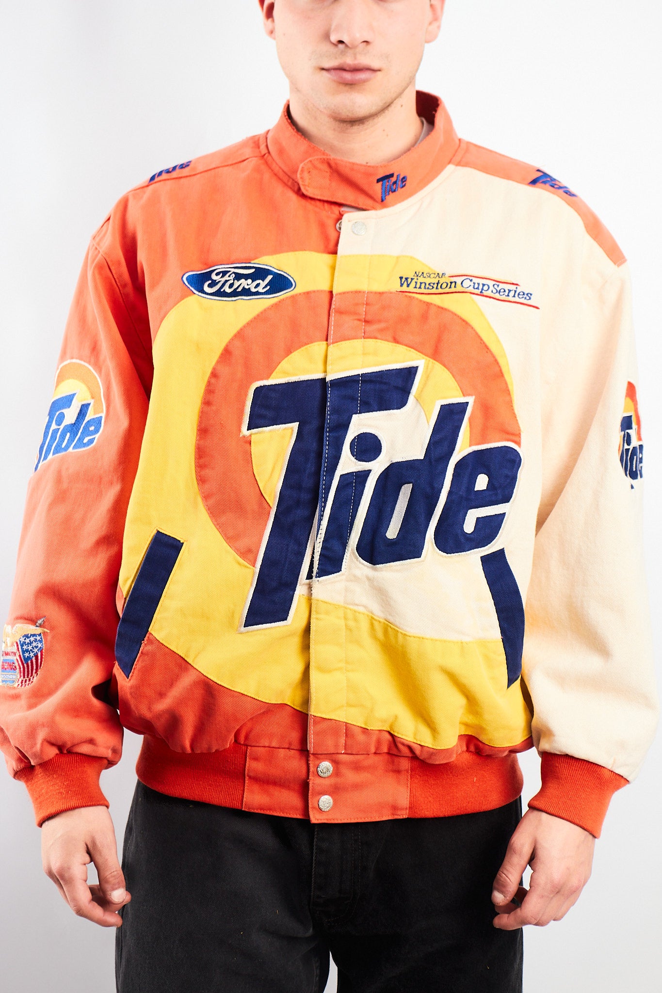 1998 Vintage Jeff Hamilton Ford x Tide Racing Jacket (M/L)