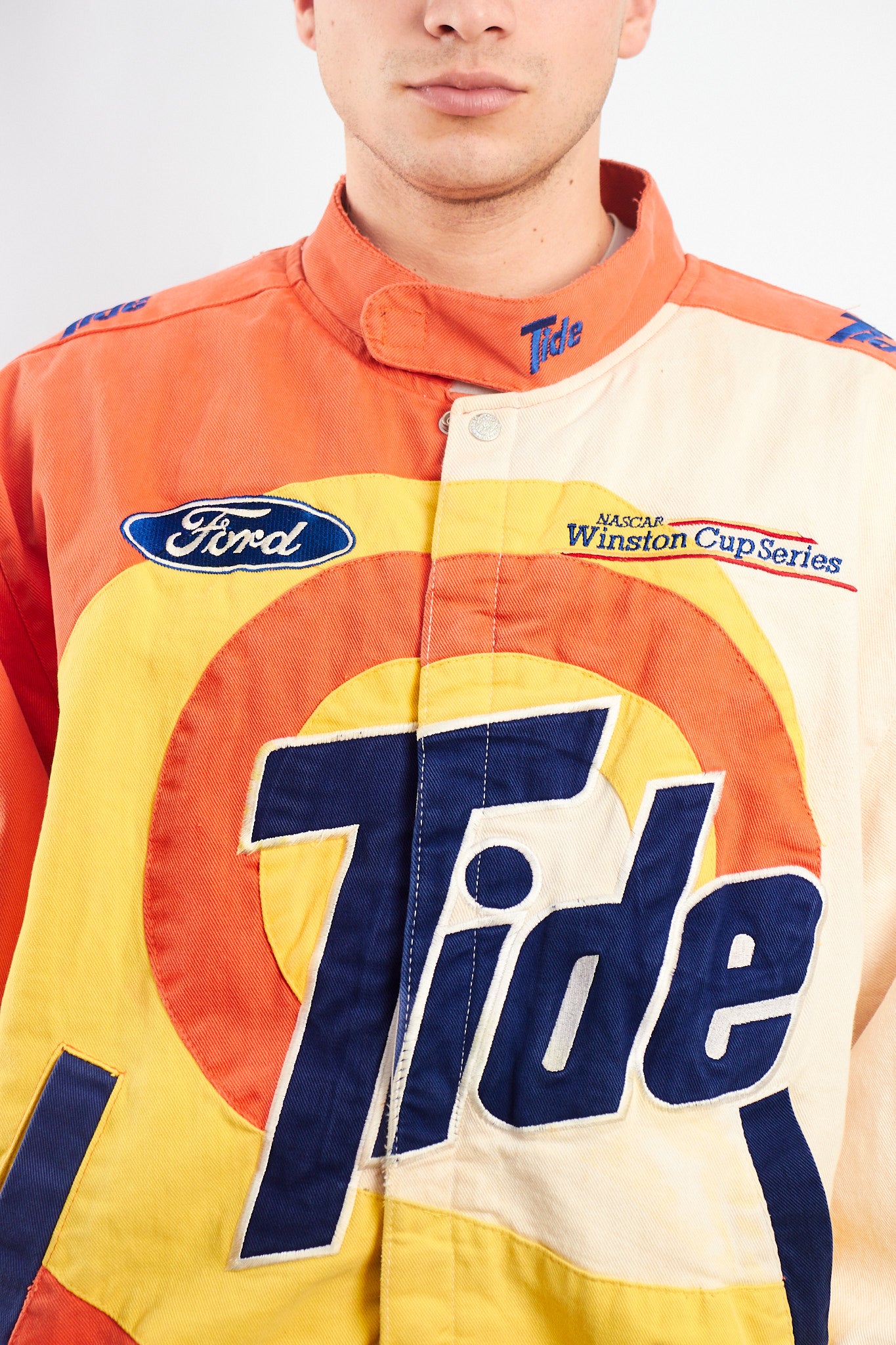 1998 Vintage Jeff Hamilton Ford x Tide Racing Jacket (M/L)