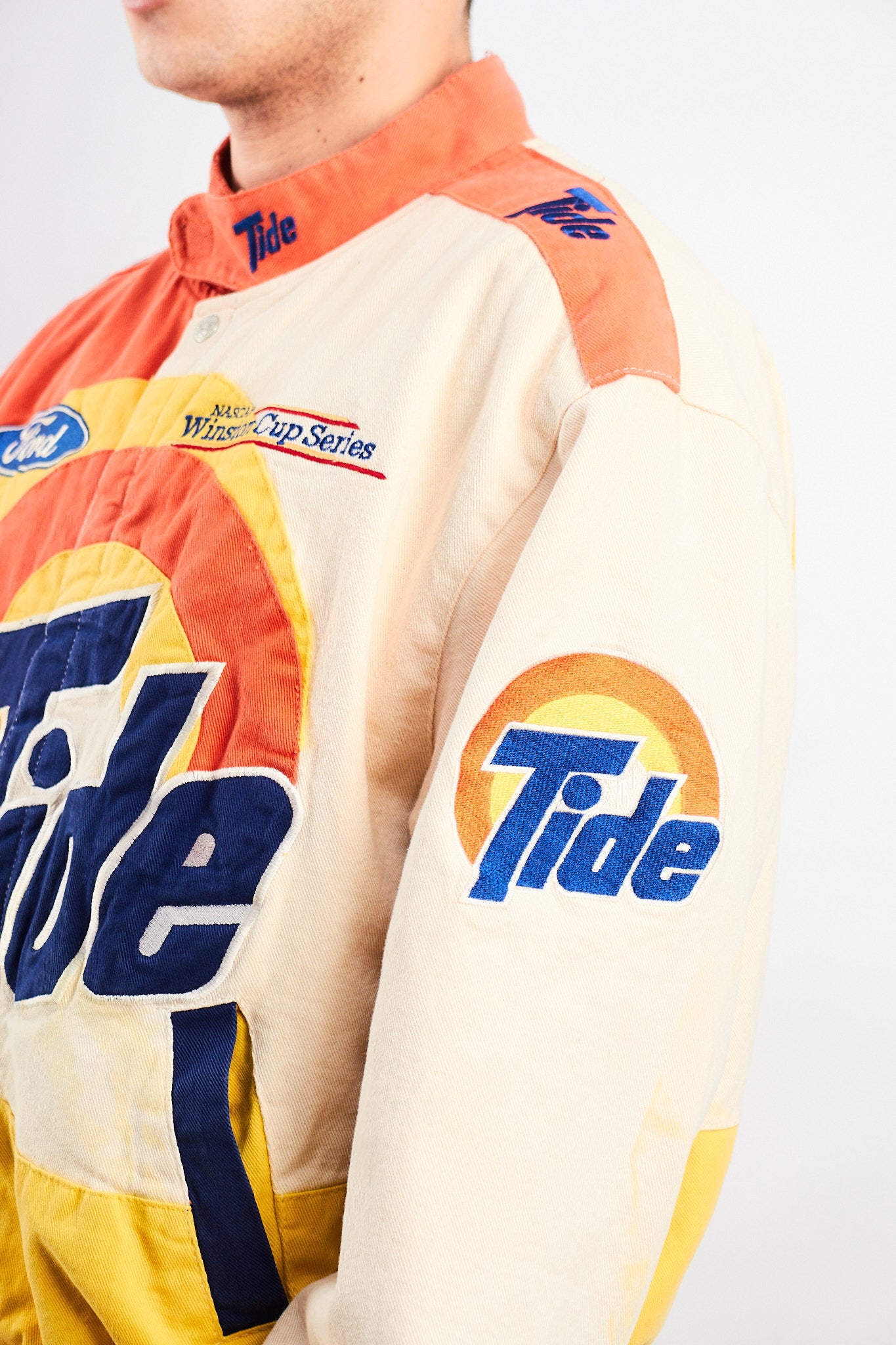 1998 Vintage Jeff Hamilton Ford x Tide Racing Jacket (M/L)