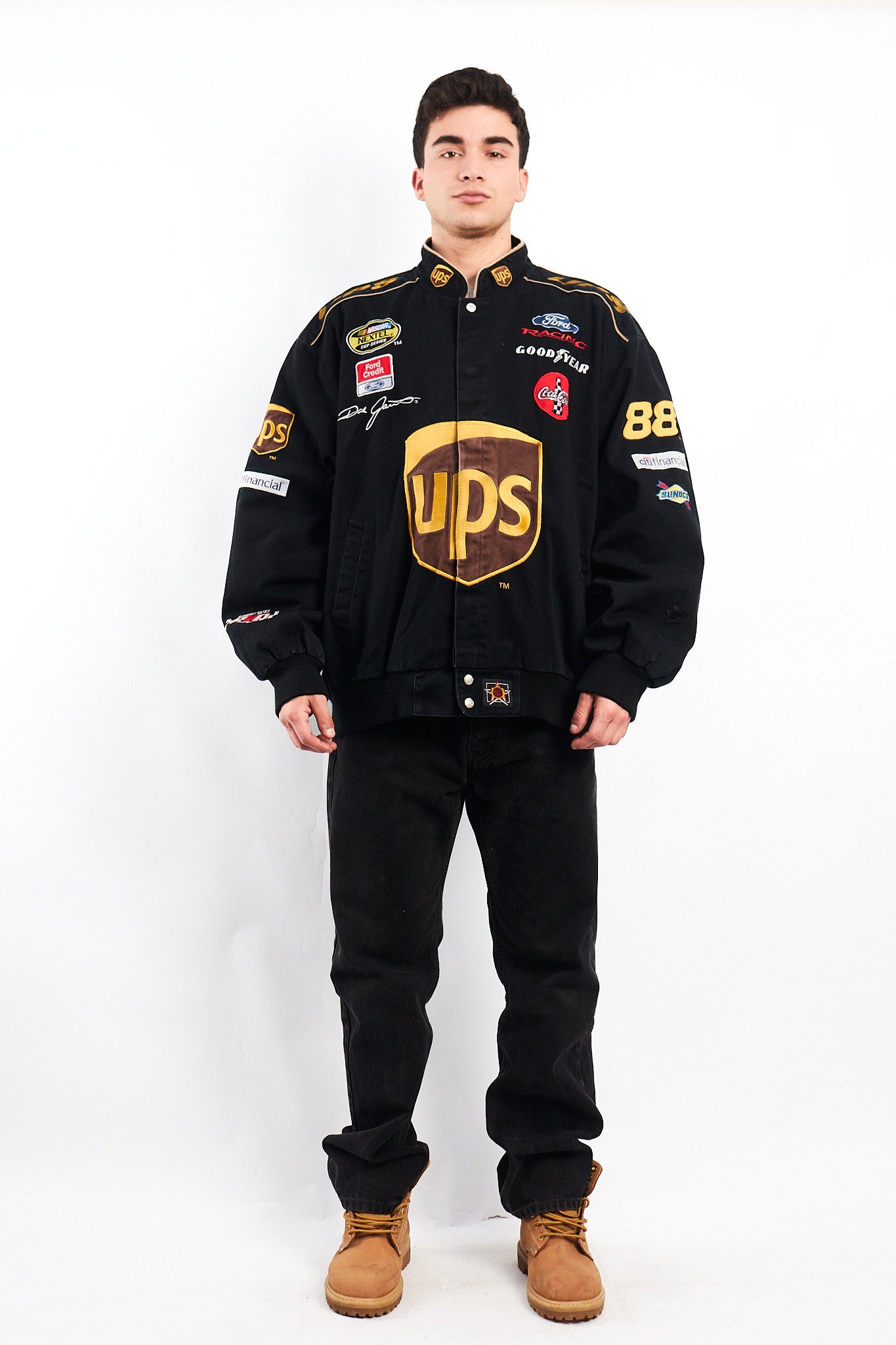 2004 Vintage Jeff Hamilton x Nascar Ford Racing Jacket (XL)