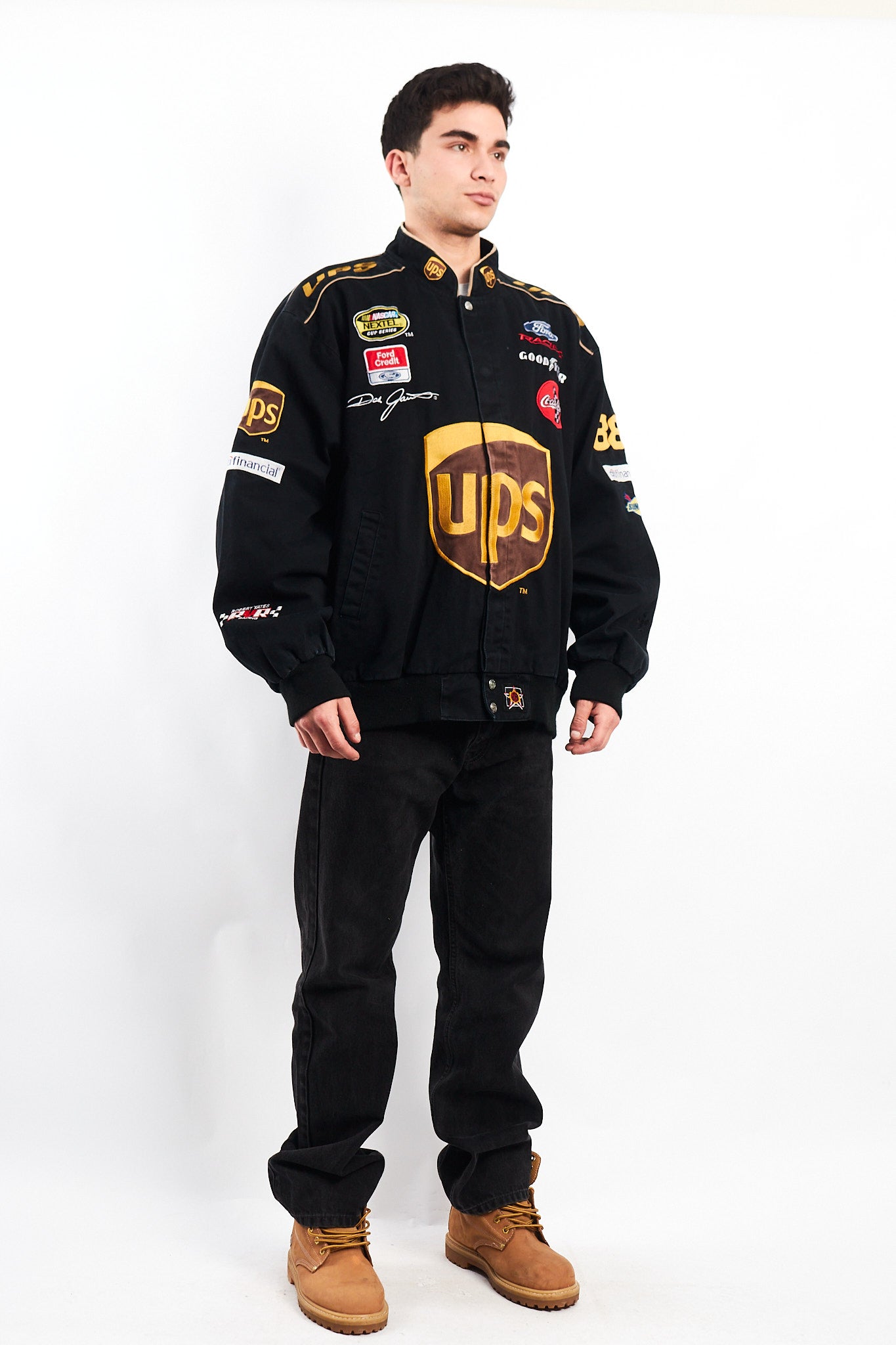 2004 Vintage Jeff Hamilton x Nascar Ford Racing Jacket (XL)