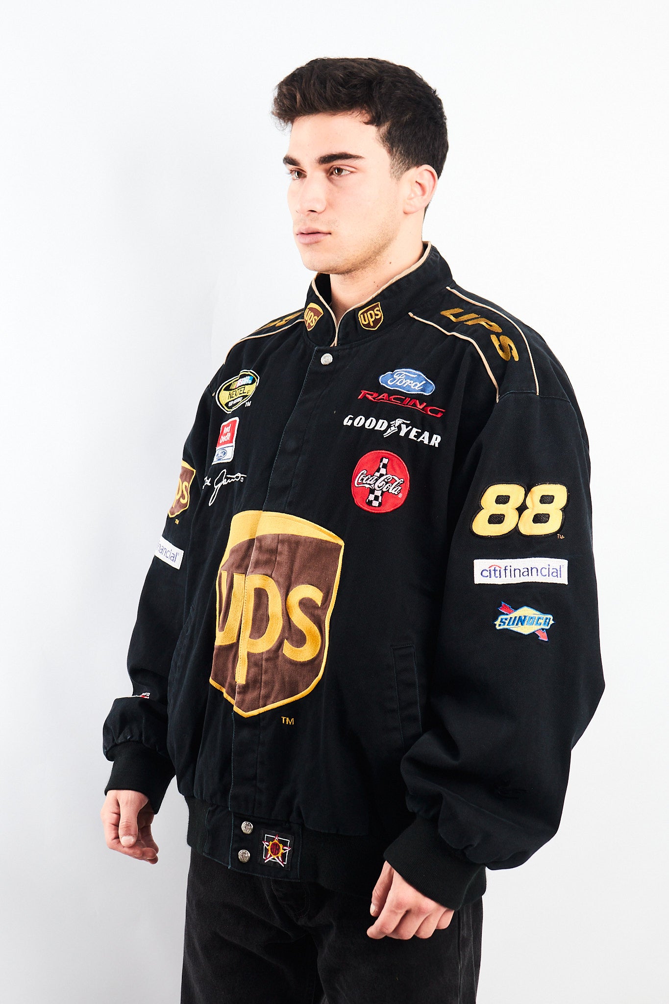 2004 Vintage Jeff Hamilton x Nascar Ford Racing Jacket (XL)