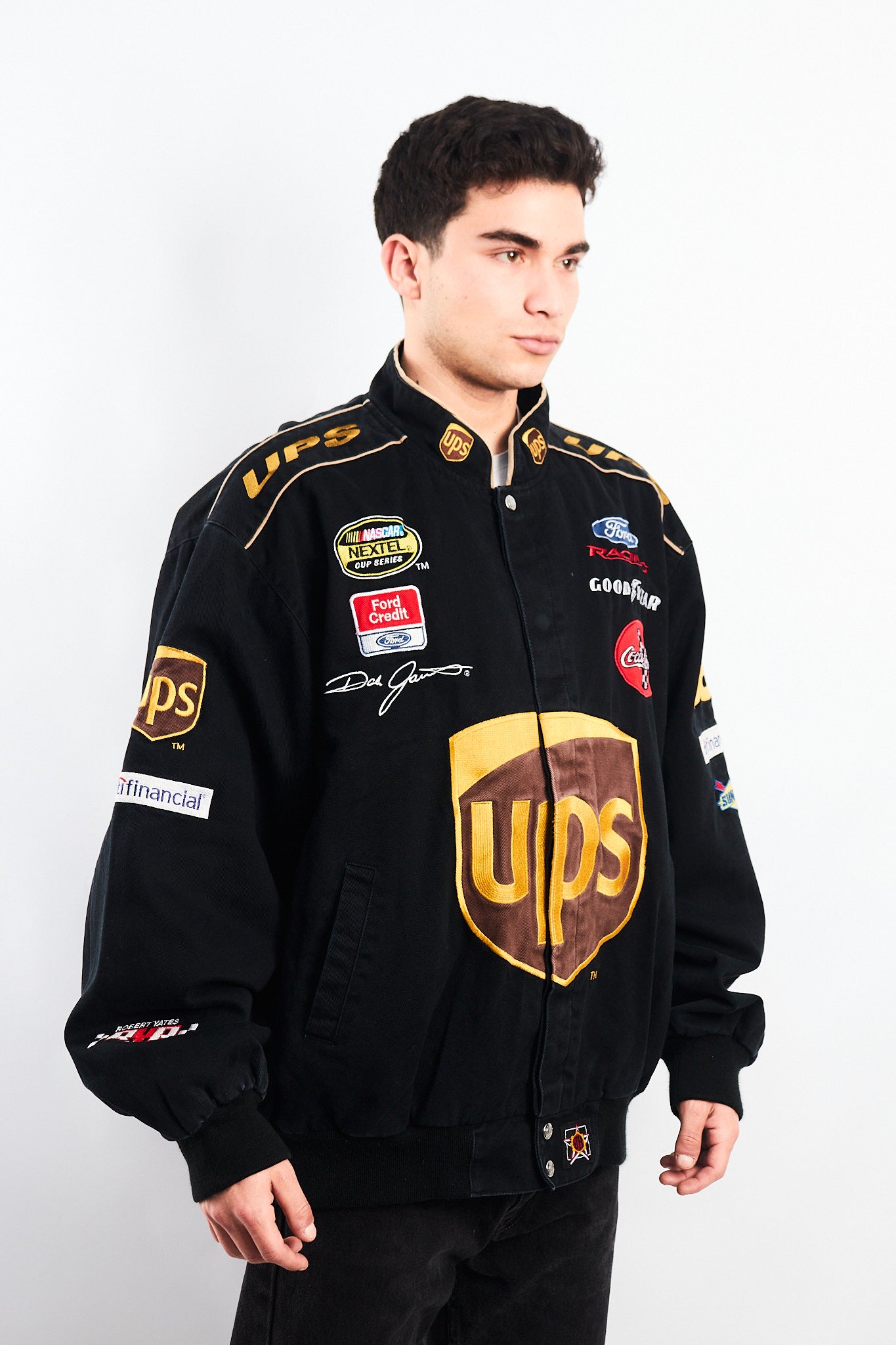 2004 Vintage Jeff Hamilton x Nascar Ford Racing Jacket (XL)