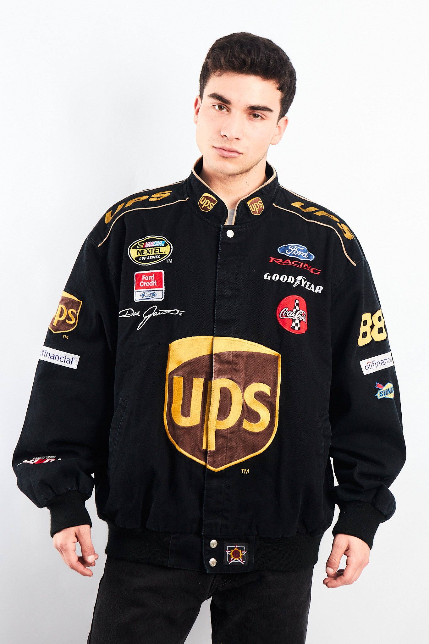 2004 Vintage Jeff Hamilton x Nascar Ford Racing Jacket (XL)