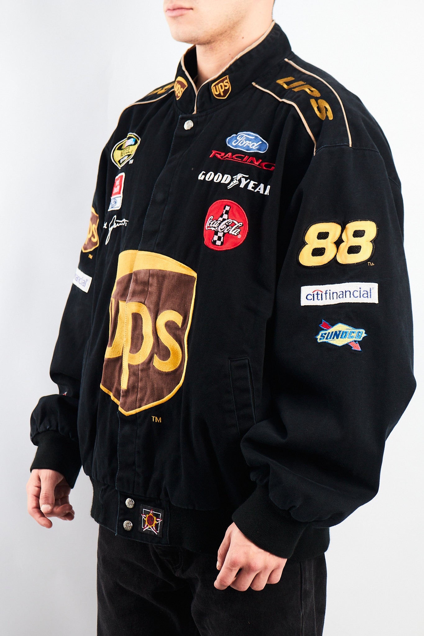 2004 Vintage Jeff Hamilton x Nascar Ford Racing Jacket (XL)