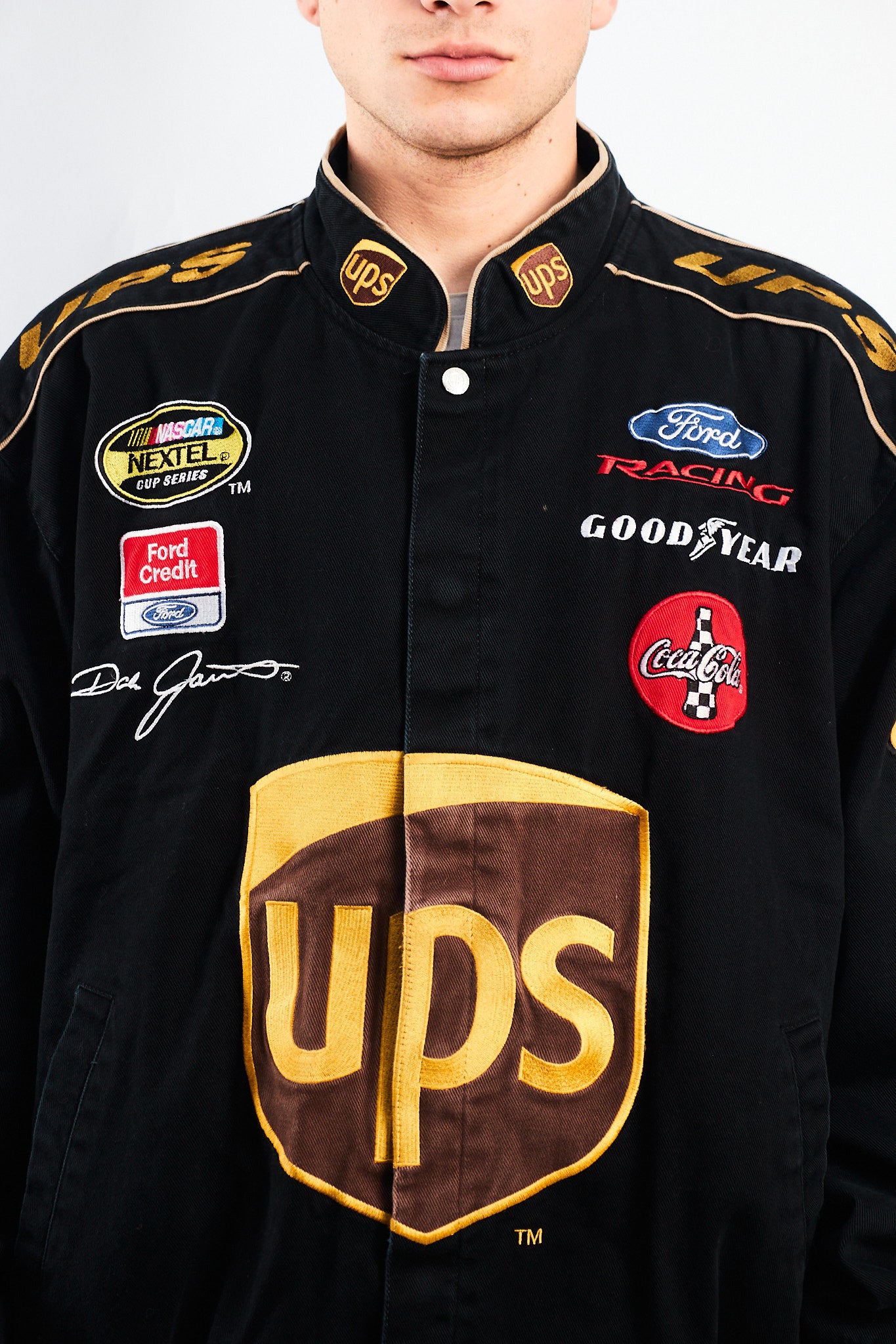 2004 Vintage Jeff Hamilton x Nascar Ford Racing Jacket (XL)