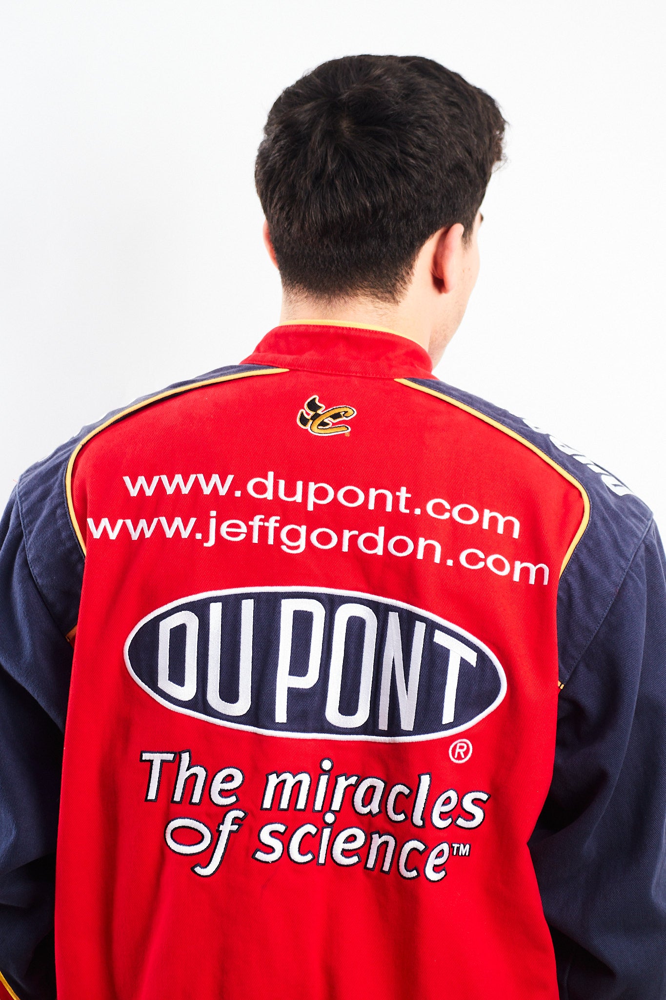 2000 Vintage Jeff Gordon #24 Nascar Dupont Flames Racing Jacket (M/L)