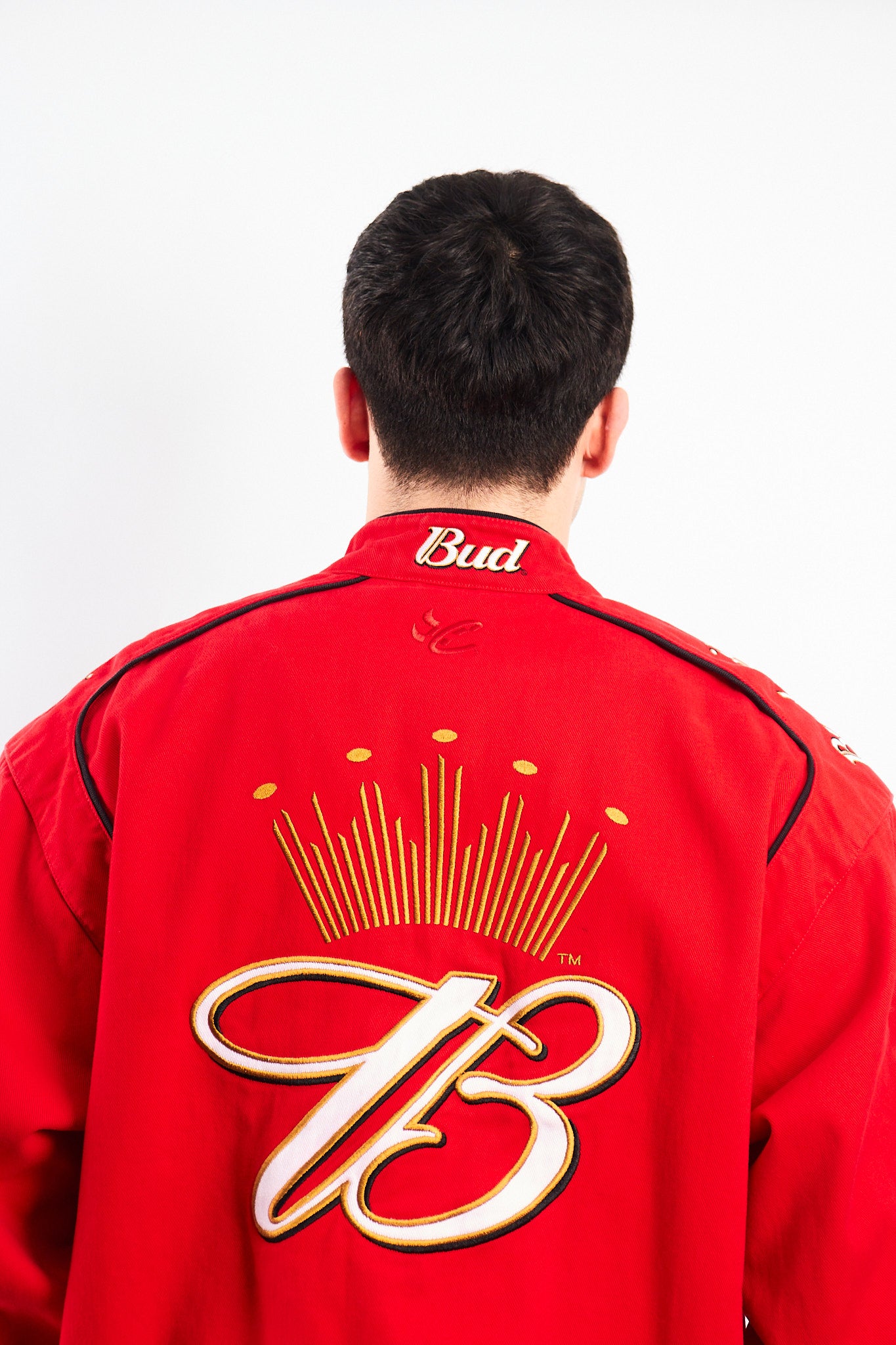 2000 Vintage Chase Nascar Budweiser Dale Earnhardt Jr Racing Jacket (L)