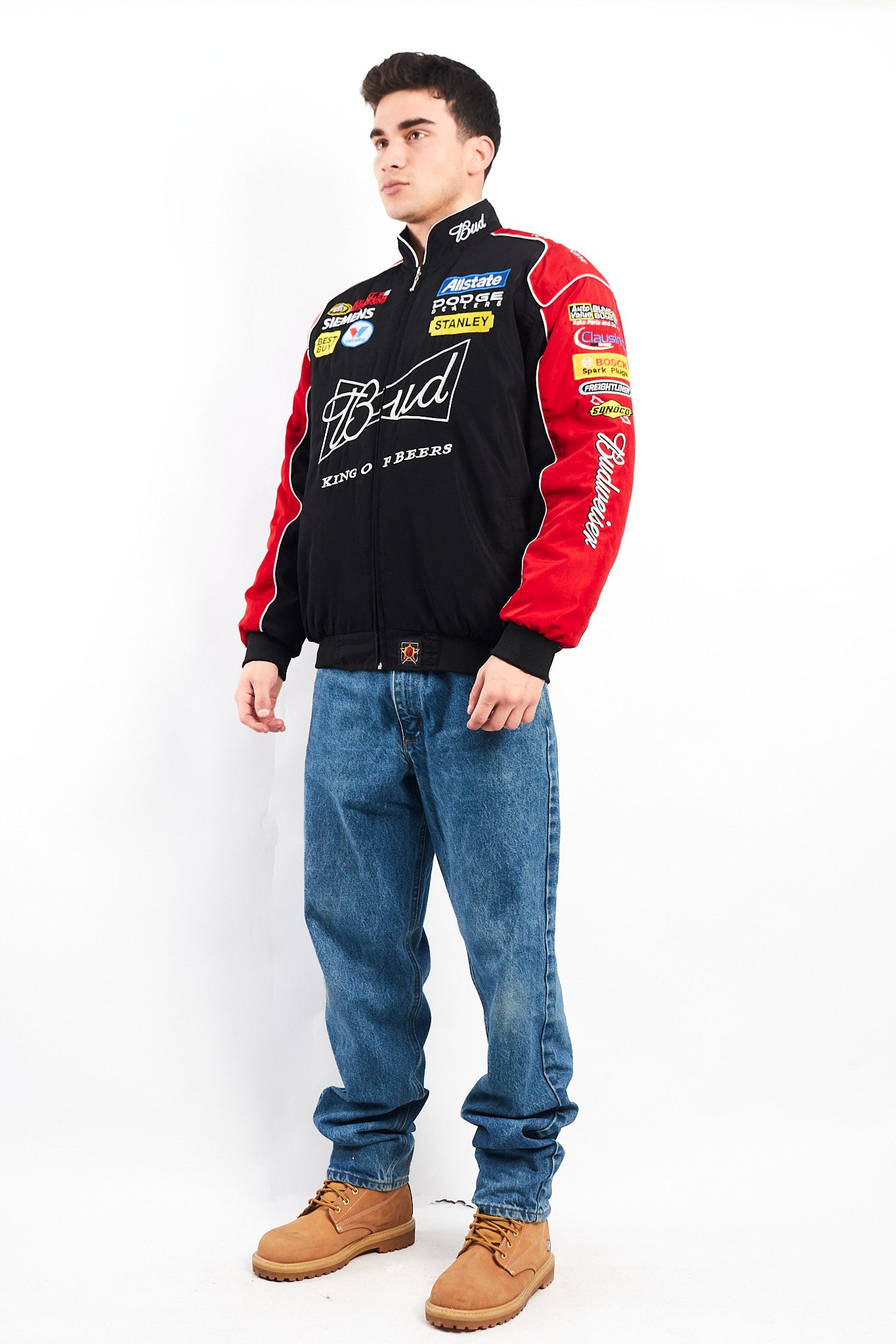 2008 Jeff Hamilton x Nascar Budweiser x Dodge Racing Jacket (M/L)