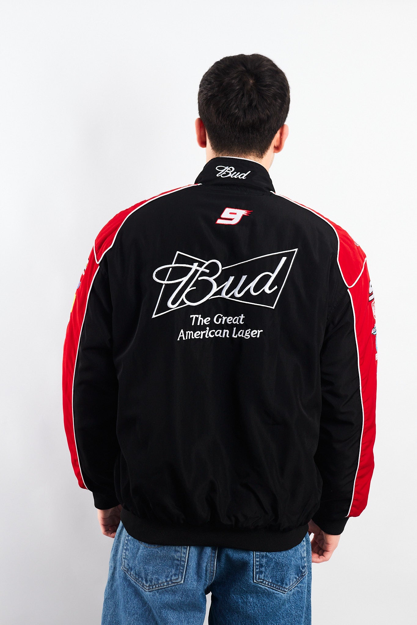 2008 Jeff Hamilton x Nascar Budweiser x Dodge Racing Jacket (M/L)
