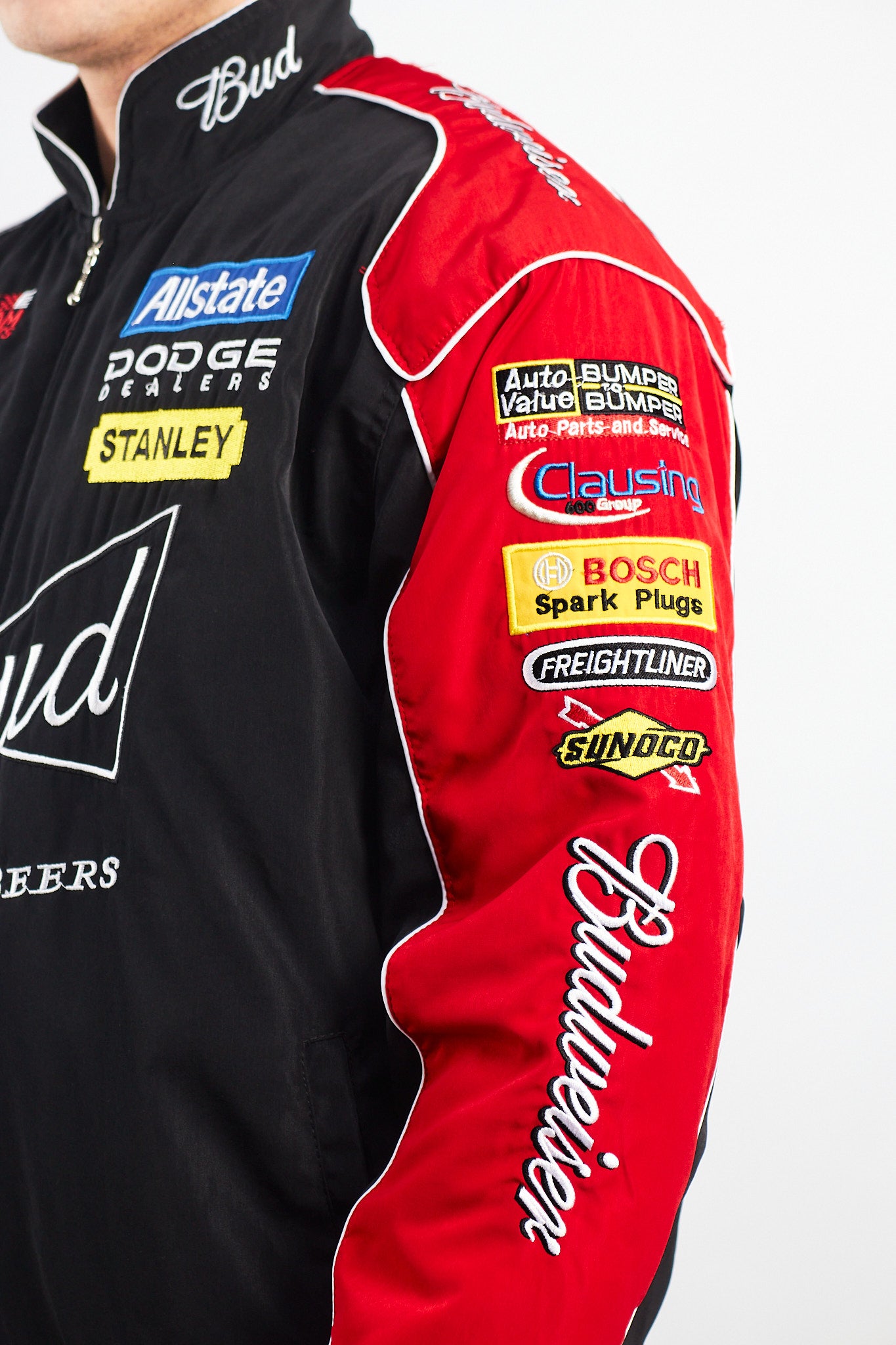 2008 Jeff Hamilton x Nascar Budweiser x Dodge Racing Jacket (M/L)