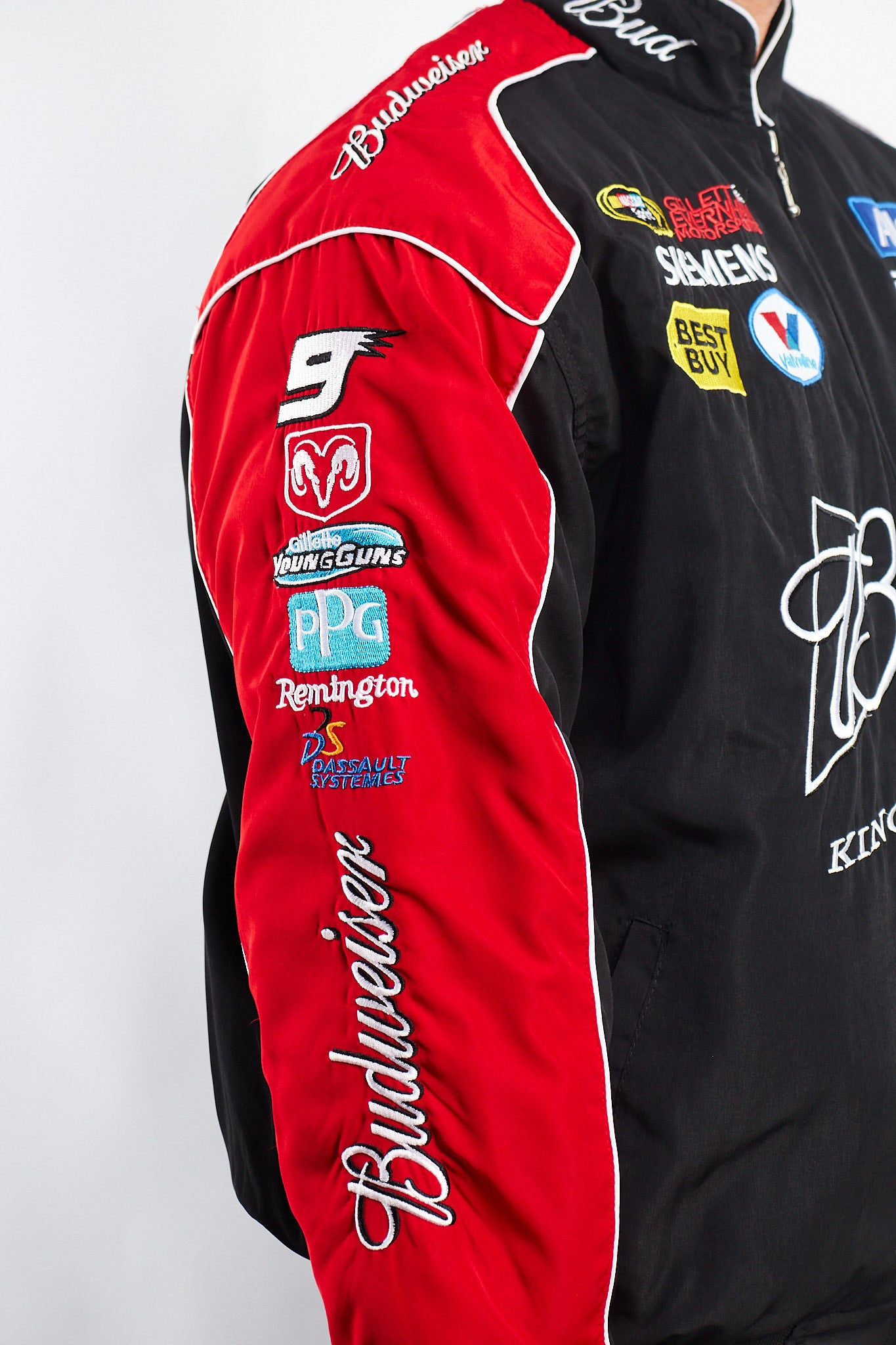 2008 Jeff Hamilton x Nascar Budweiser x Dodge Racing Jacket (M/L)