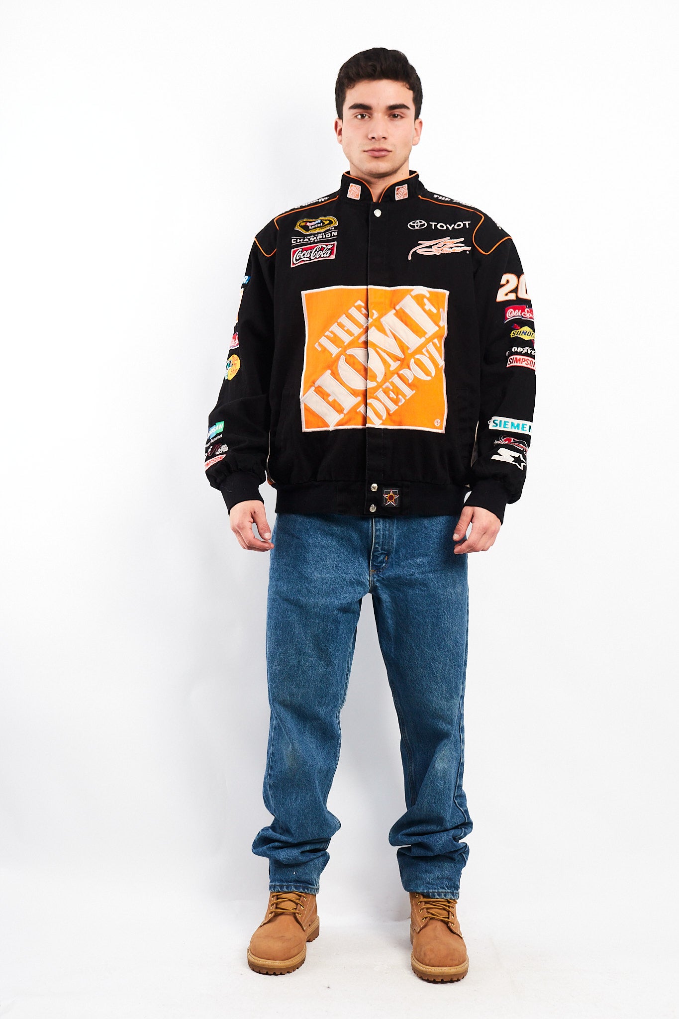 2005 Vintage Jeff Hamilton x Nascar Toyota Racing Jacket (L)
