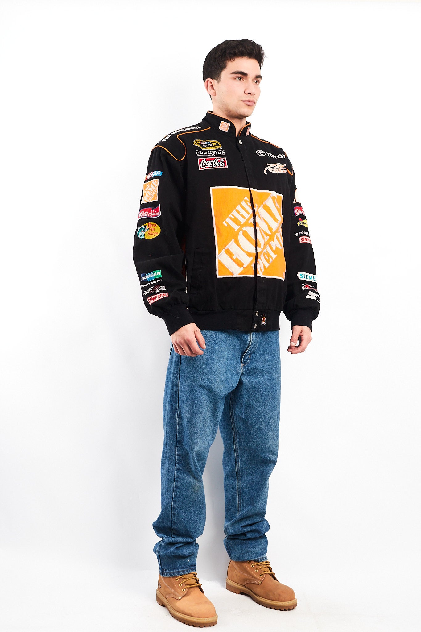 2005 Vintage Jeff Hamilton x Nascar Toyota Racing Jacket (L)