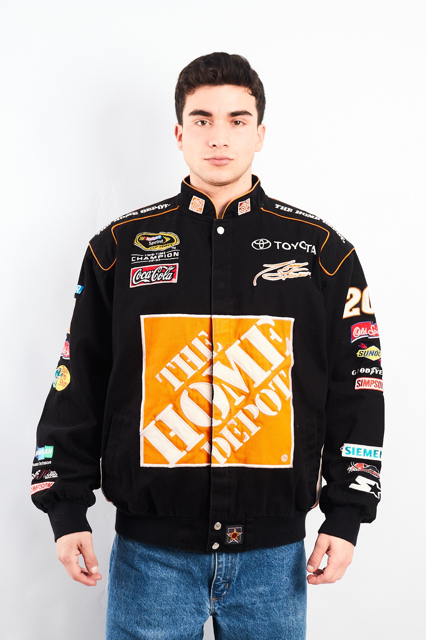 2005 Vintage Jeff Hamilton x Nascar Toyota Racing Jacket (L)