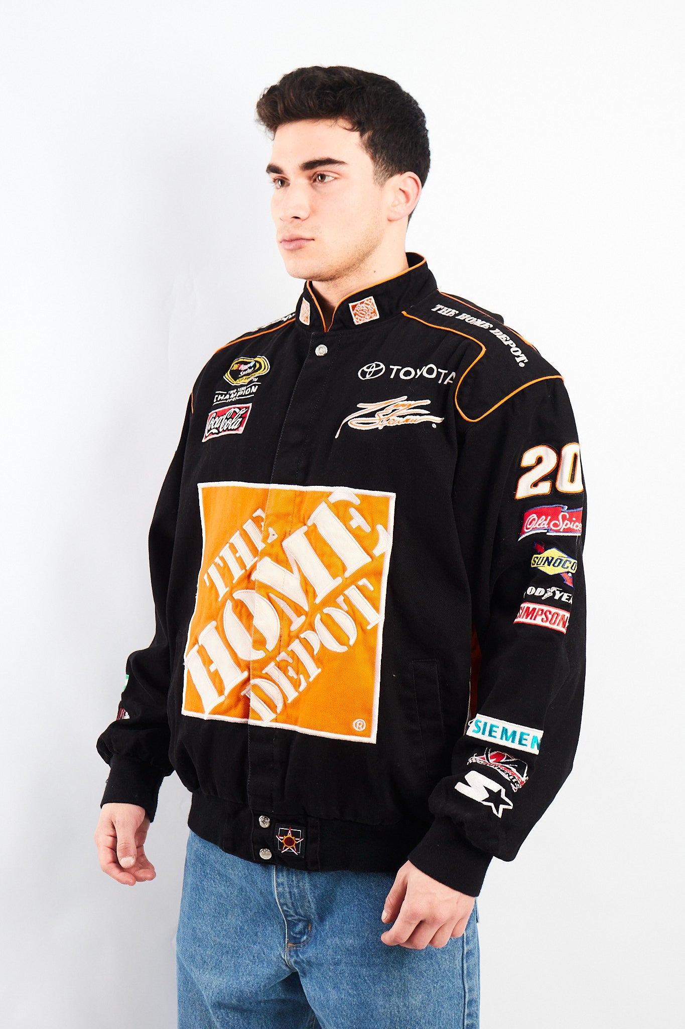 2005 Vintage Jeff Hamilton x Nascar Toyota Racing Jacket (L)