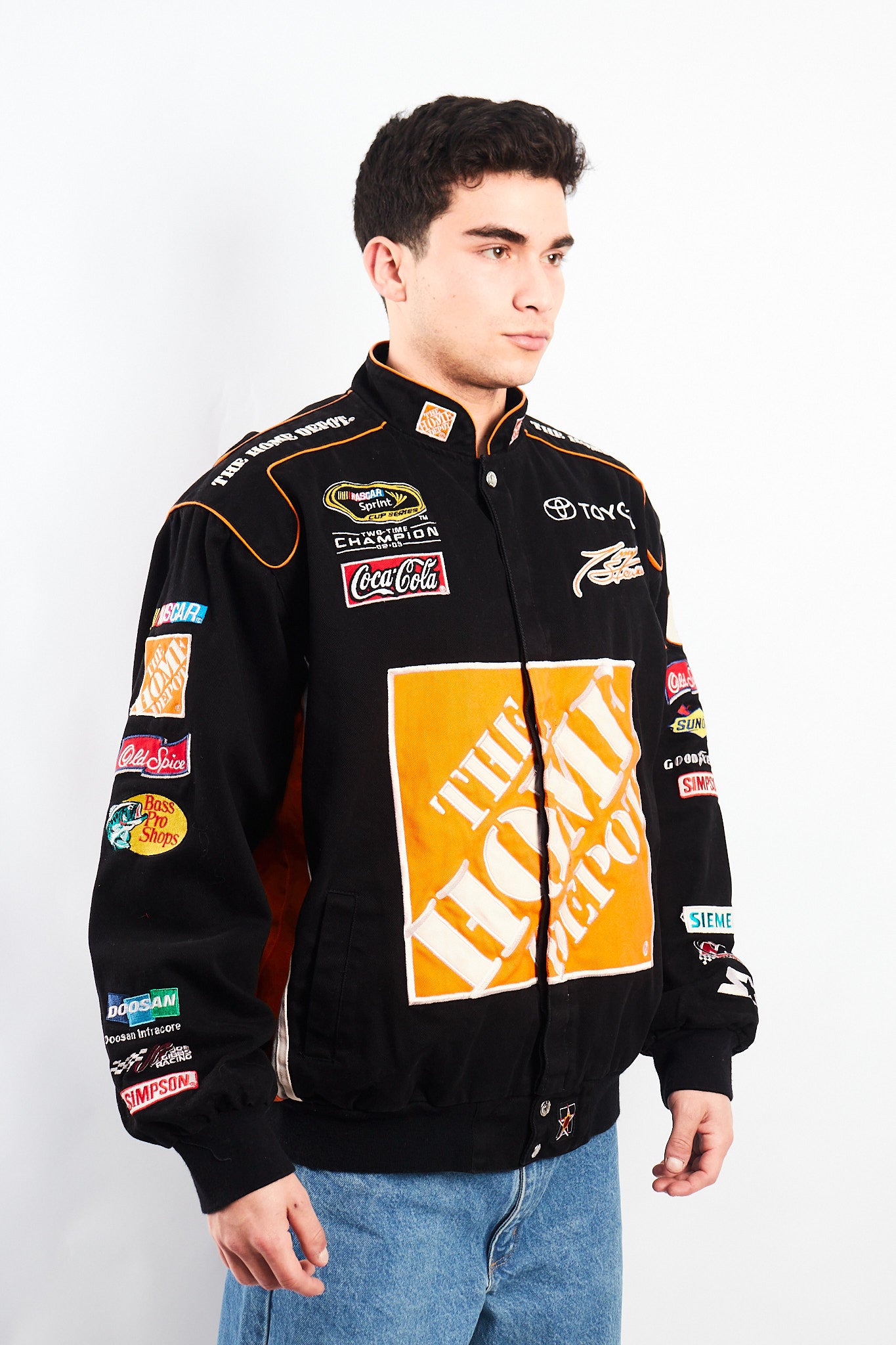 2005 Vintage Jeff Hamilton x Nascar Toyota Racing Jacket (L)