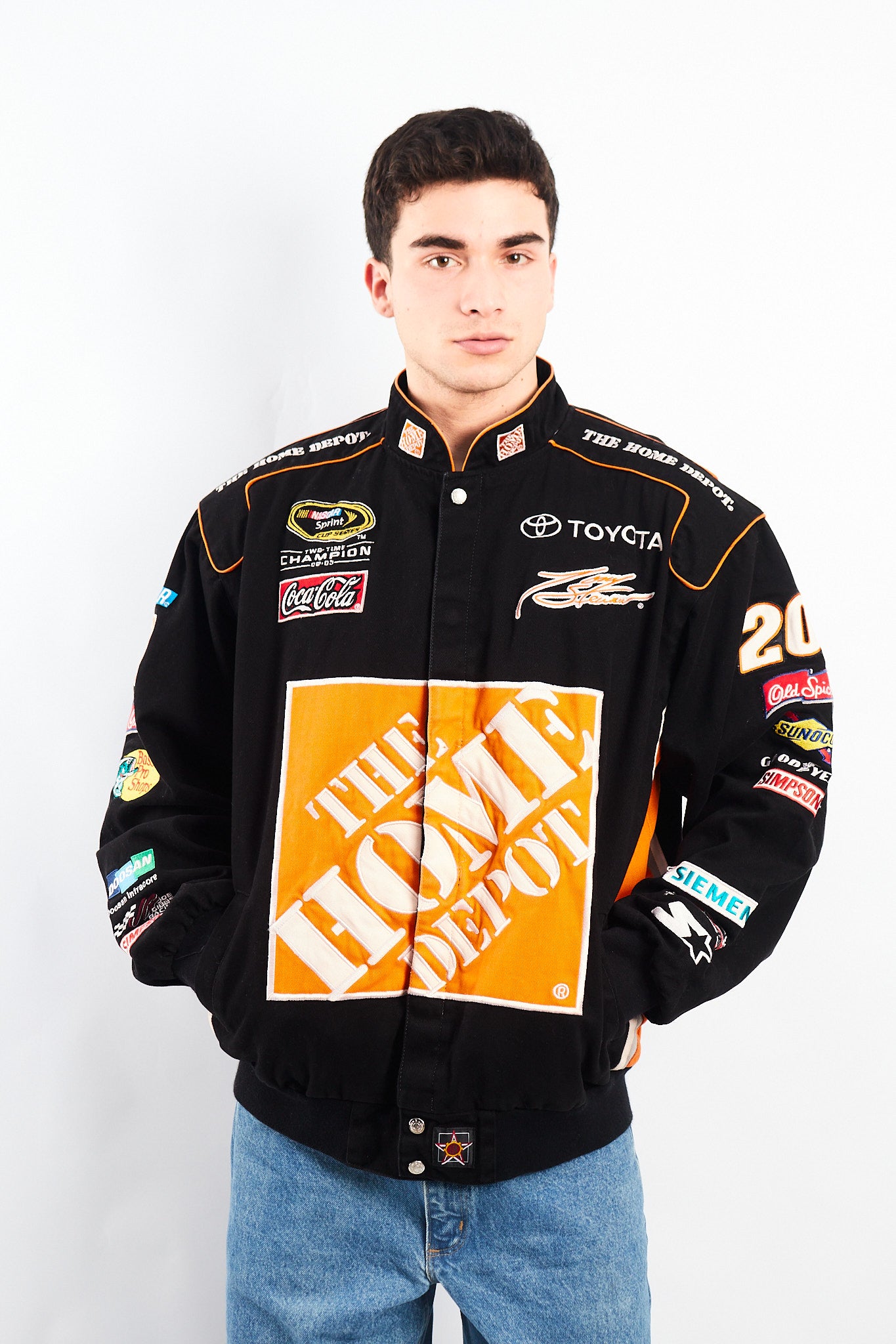 2005 Vintage Jeff Hamilton x Nascar Toyota Racing Jacket (L)