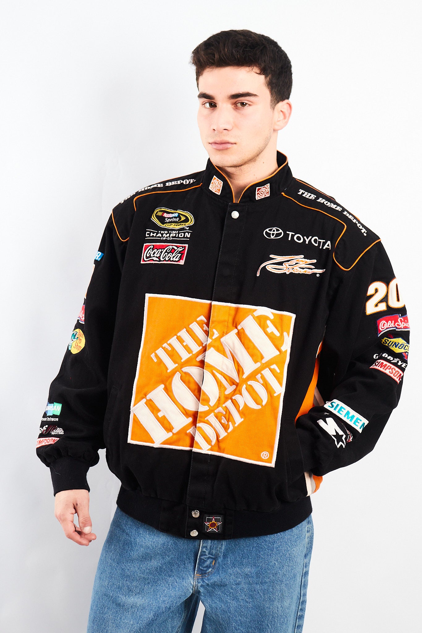 2005 Vintage Jeff Hamilton x Nascar Toyota Racing Jacket (L)