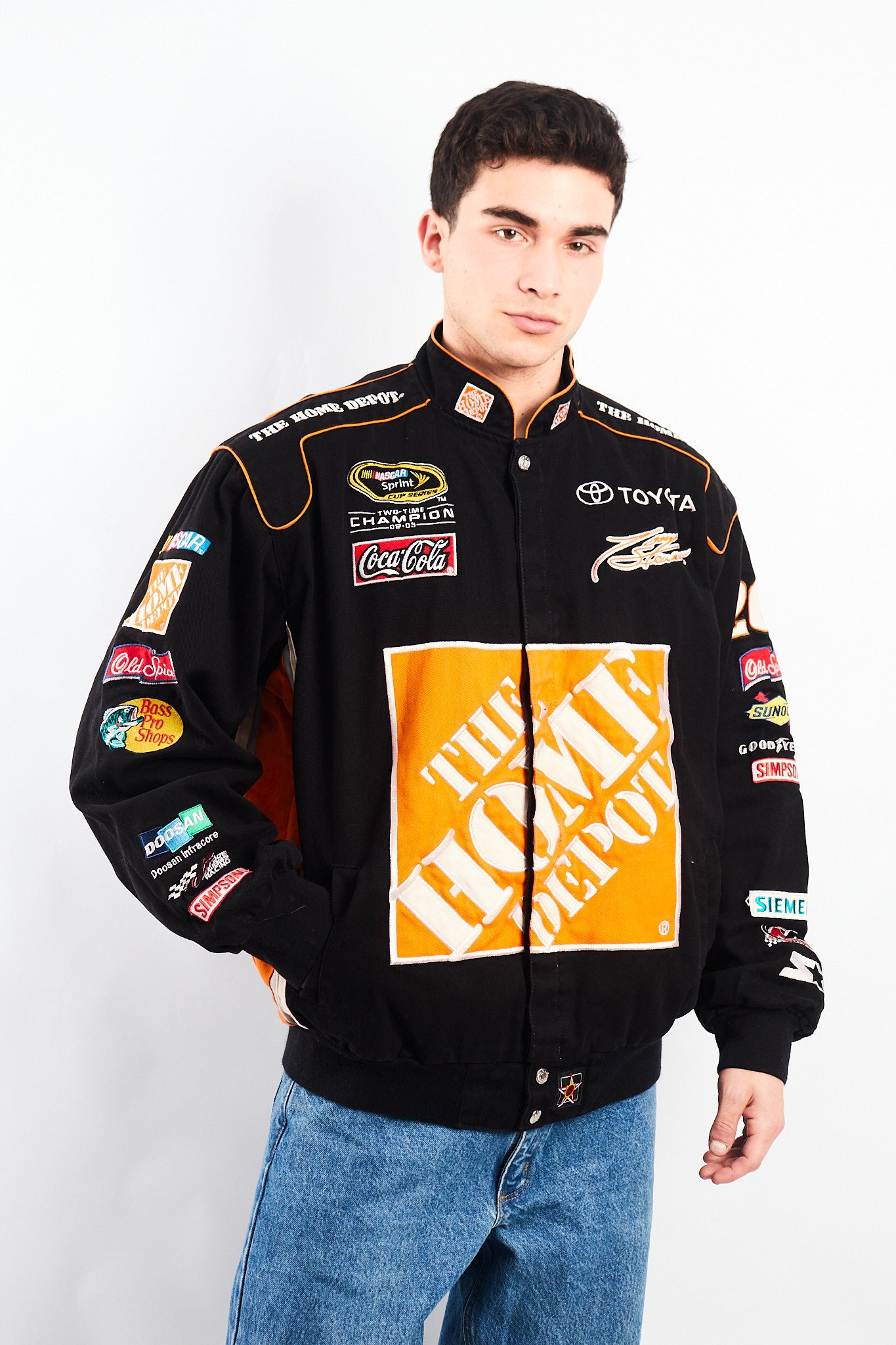 2005 Vintage Jeff Hamilton x Nascar Toyota Racing Jacket (L)