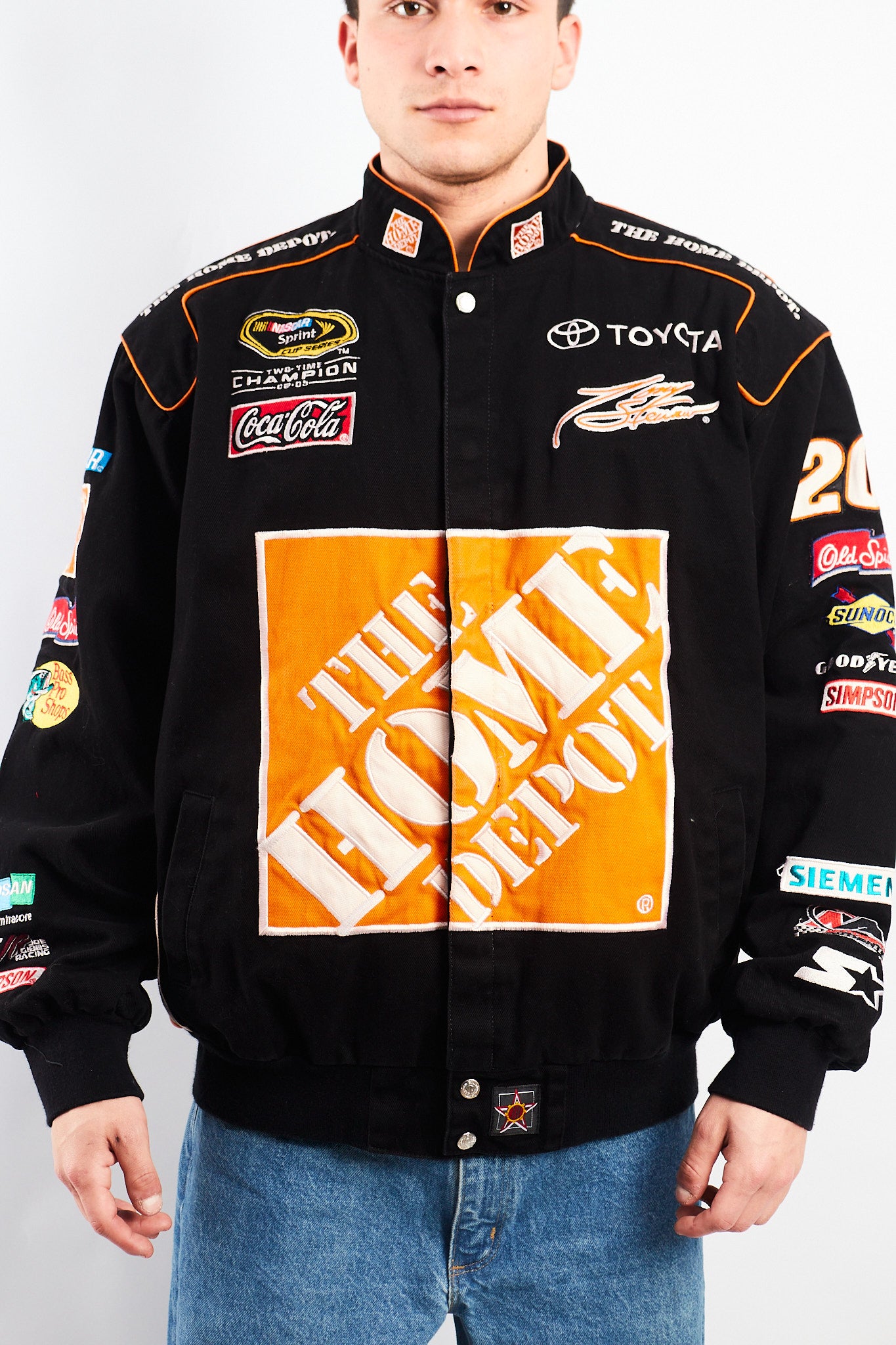 2005 Vintage Jeff Hamilton x Nascar Toyota Racing Jacket (L)