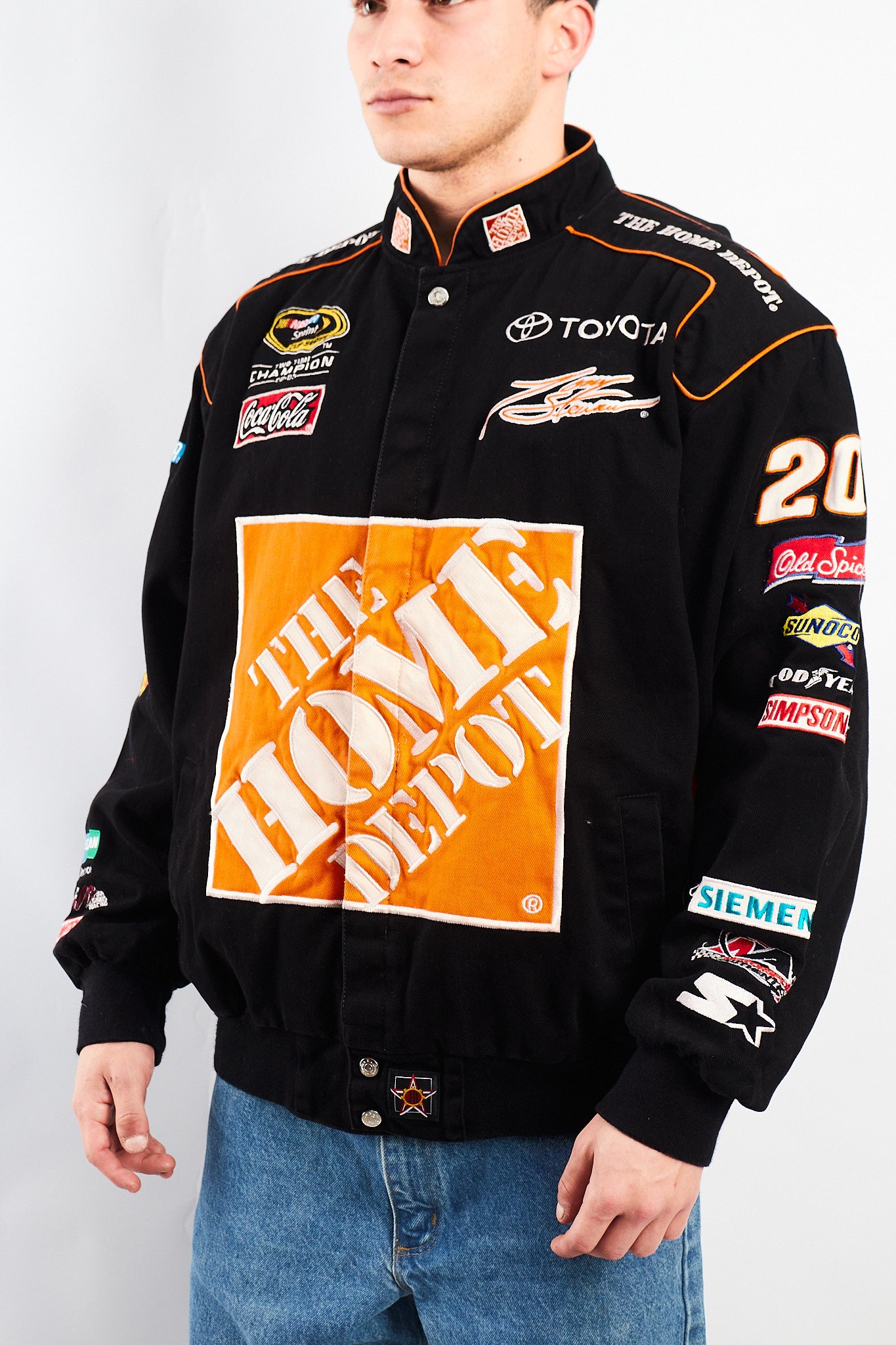 2005 Vintage Jeff Hamilton x Nascar Toyota Racing Jacket (L)