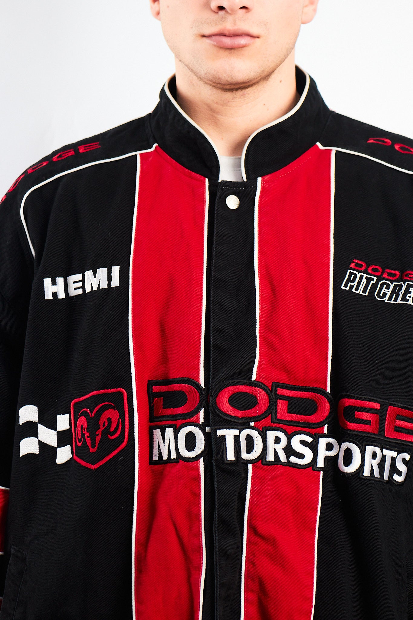 2006 Vintage Jeff Hamilton Nascar Dodge Racing Jacket (XL/XXL)