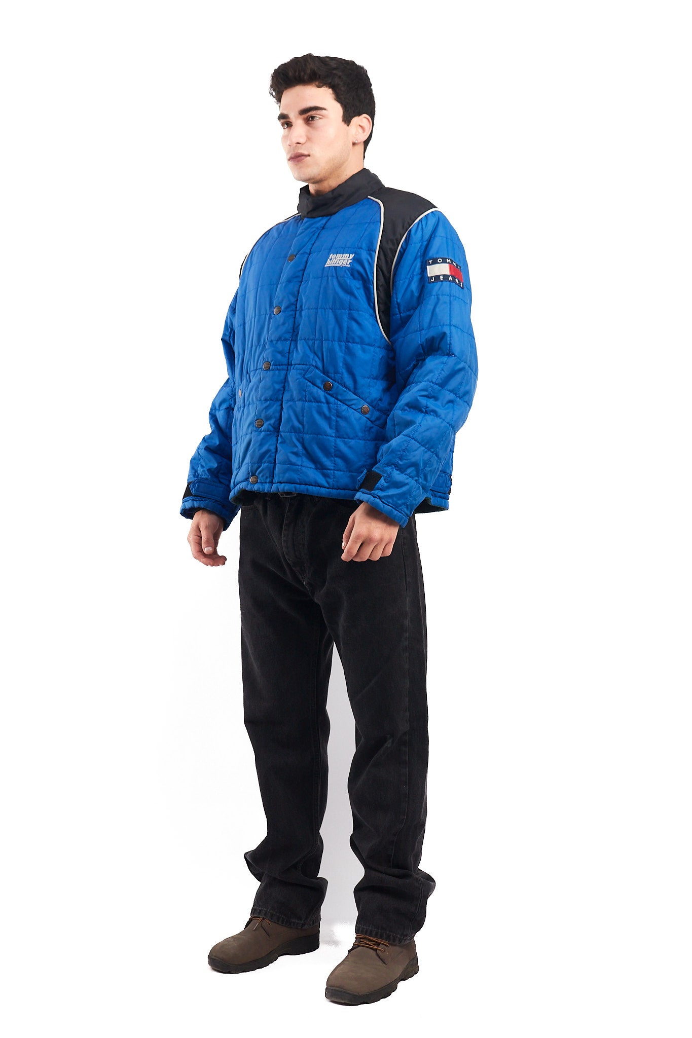 1990 Vintage Tommy Hilfiger Jeans Puffer Jacket (M)