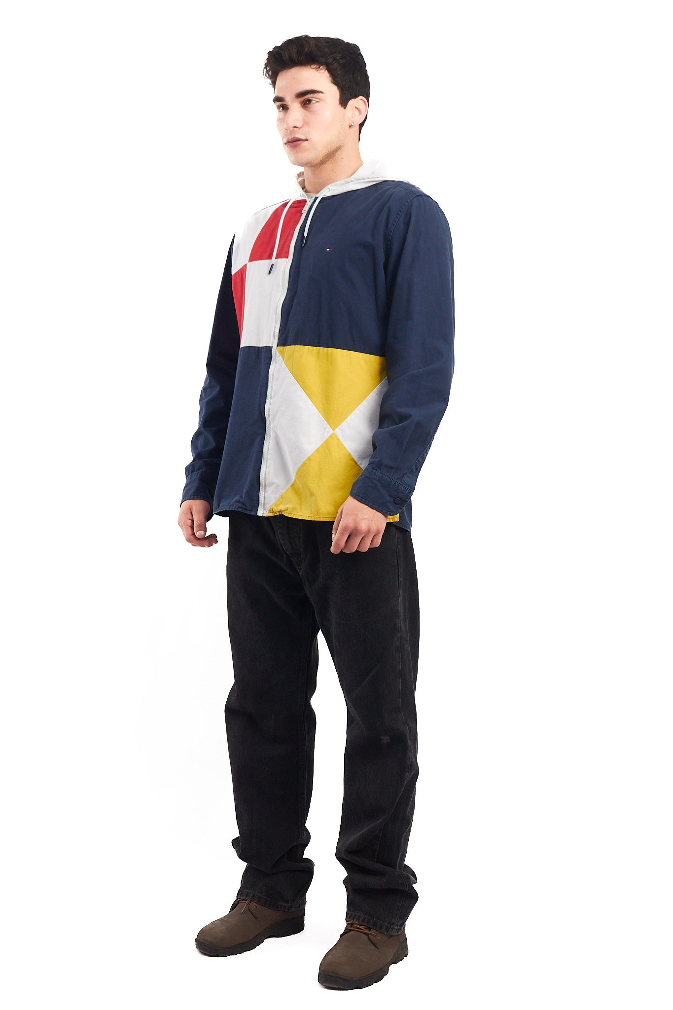 2018 Tommy Hilfiger Sailing Flag Colorblock Jacket (M/L)