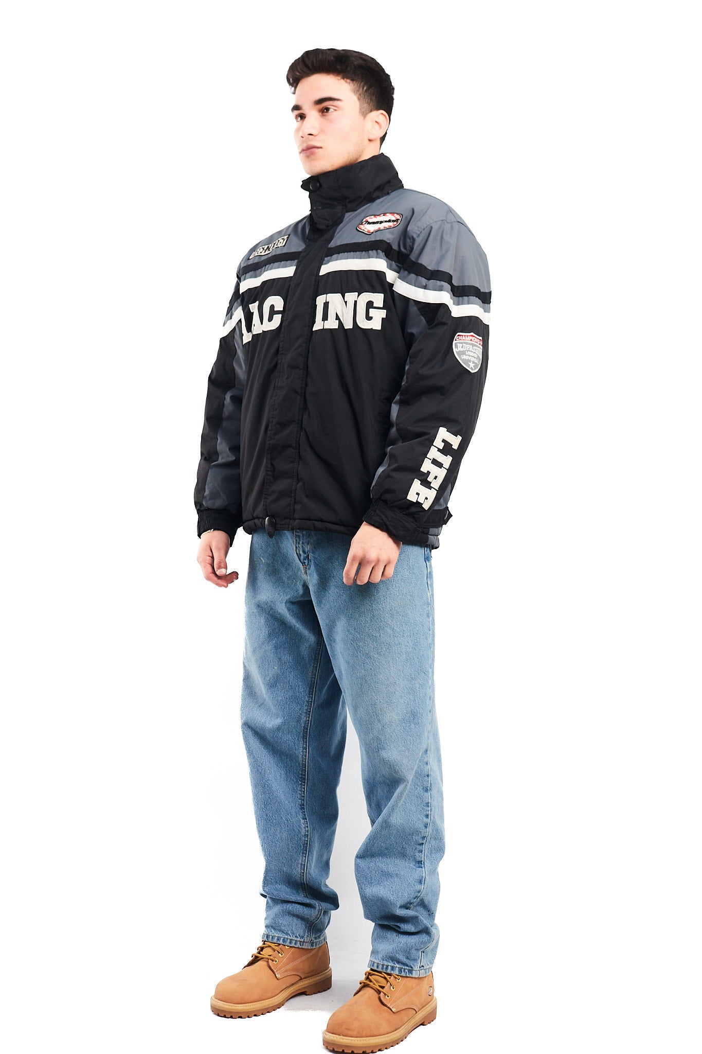 2000 Vintage Padded Racing Jacket (M/L)