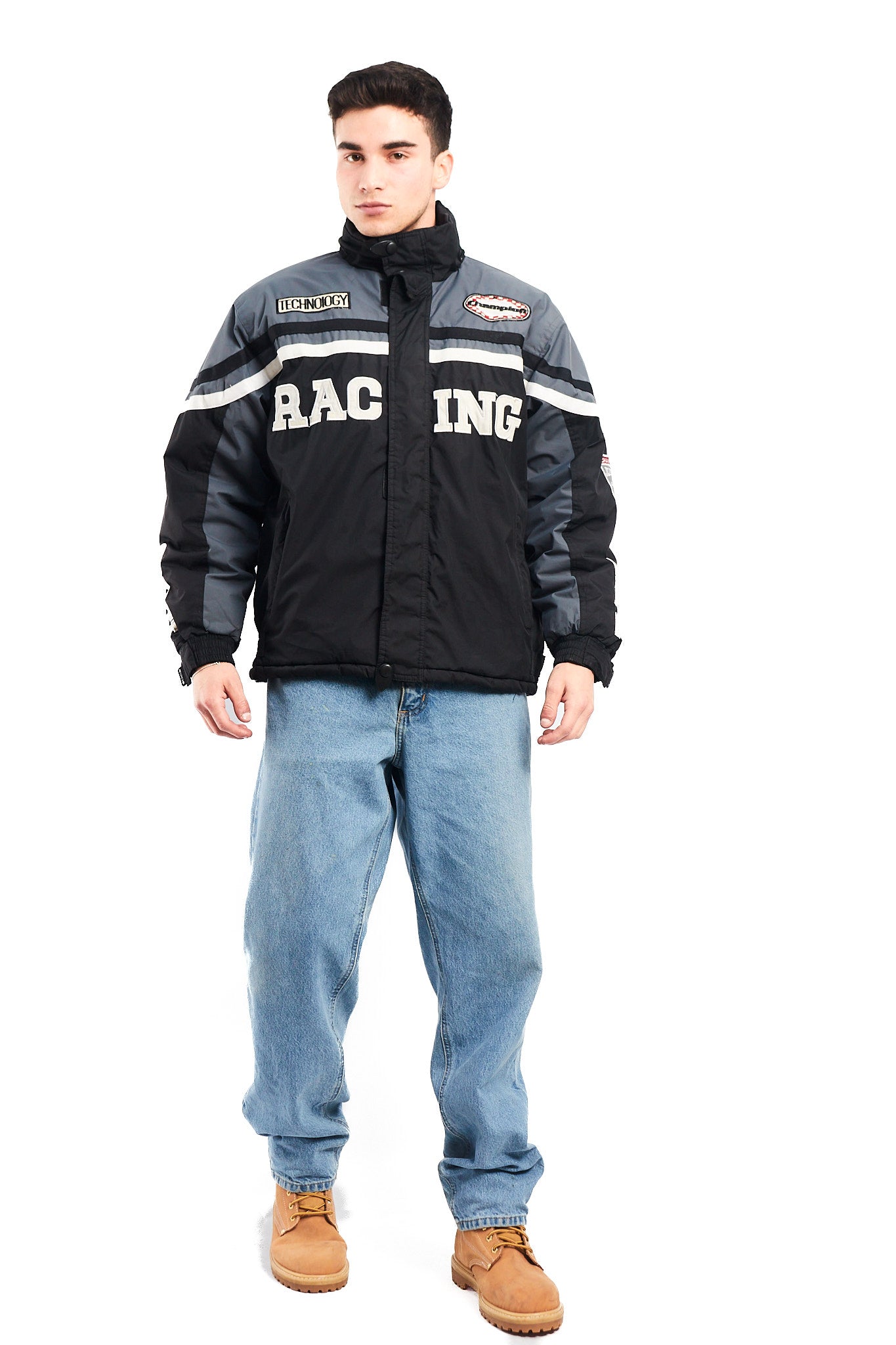 2000 Vintage Padded Racing Jacket (M/L)