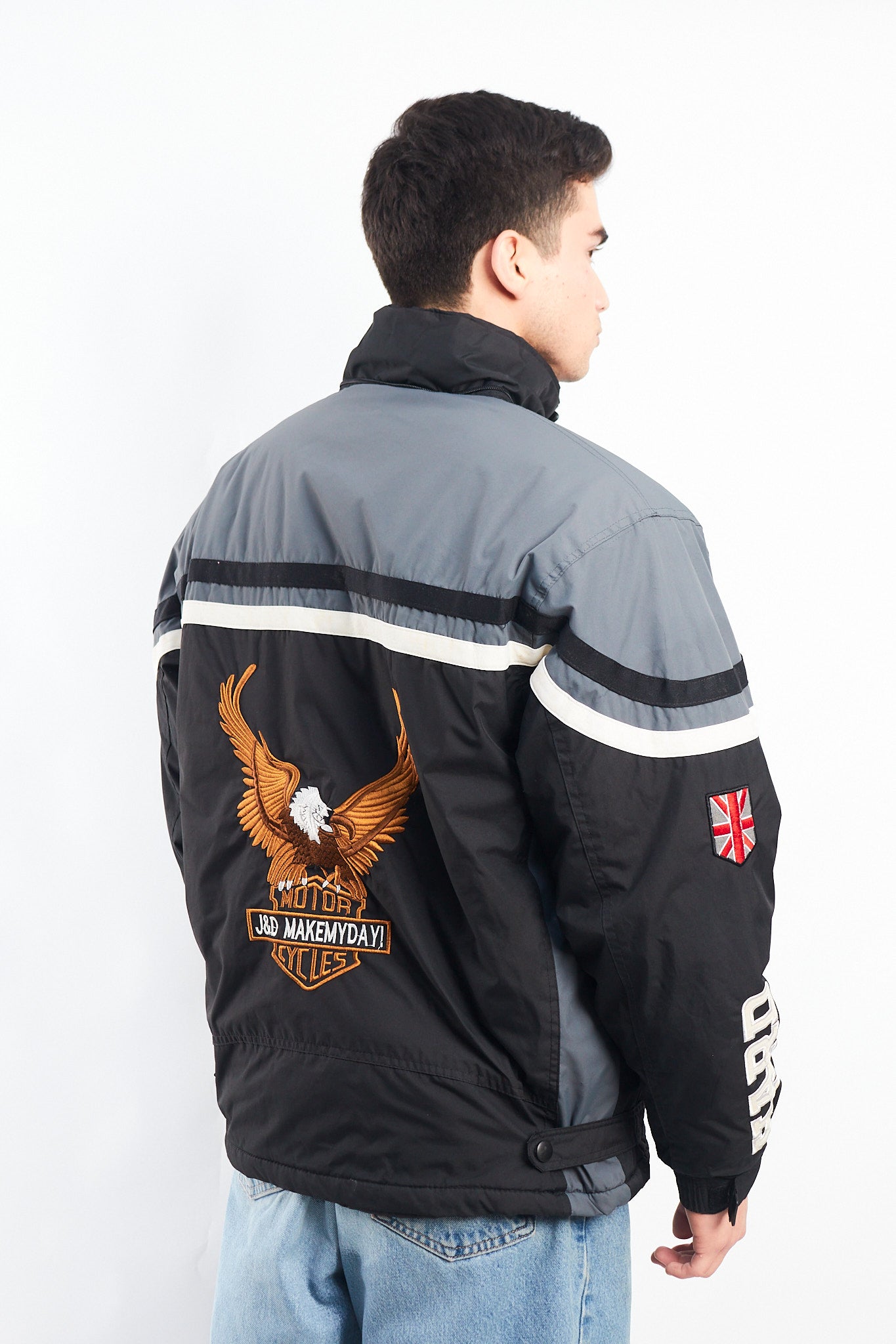 2000 Vintage Padded Racing Jacket (M/L)