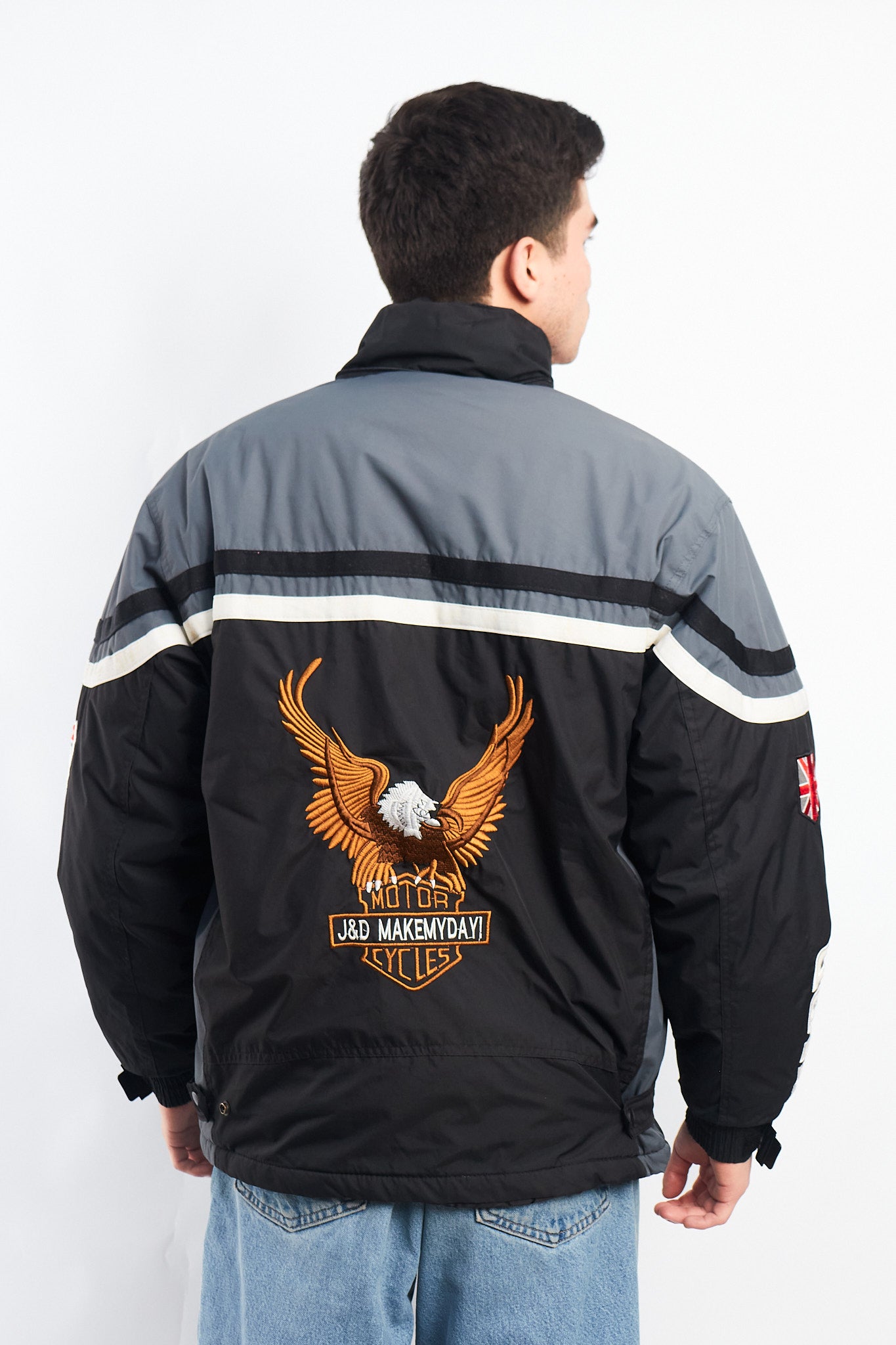 2000 Vintage Padded Racing Jacket (M/L)