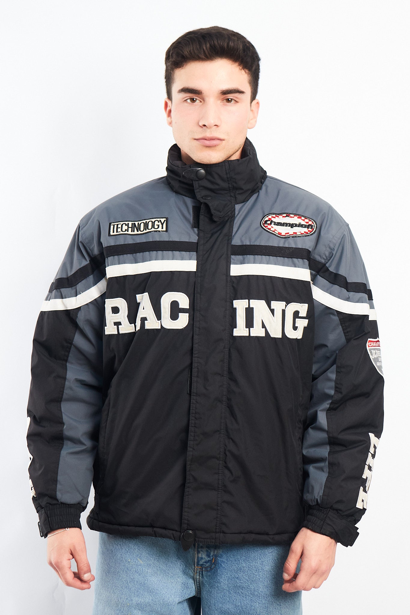 2000 Vintage Padded Racing Jacket (M/L)