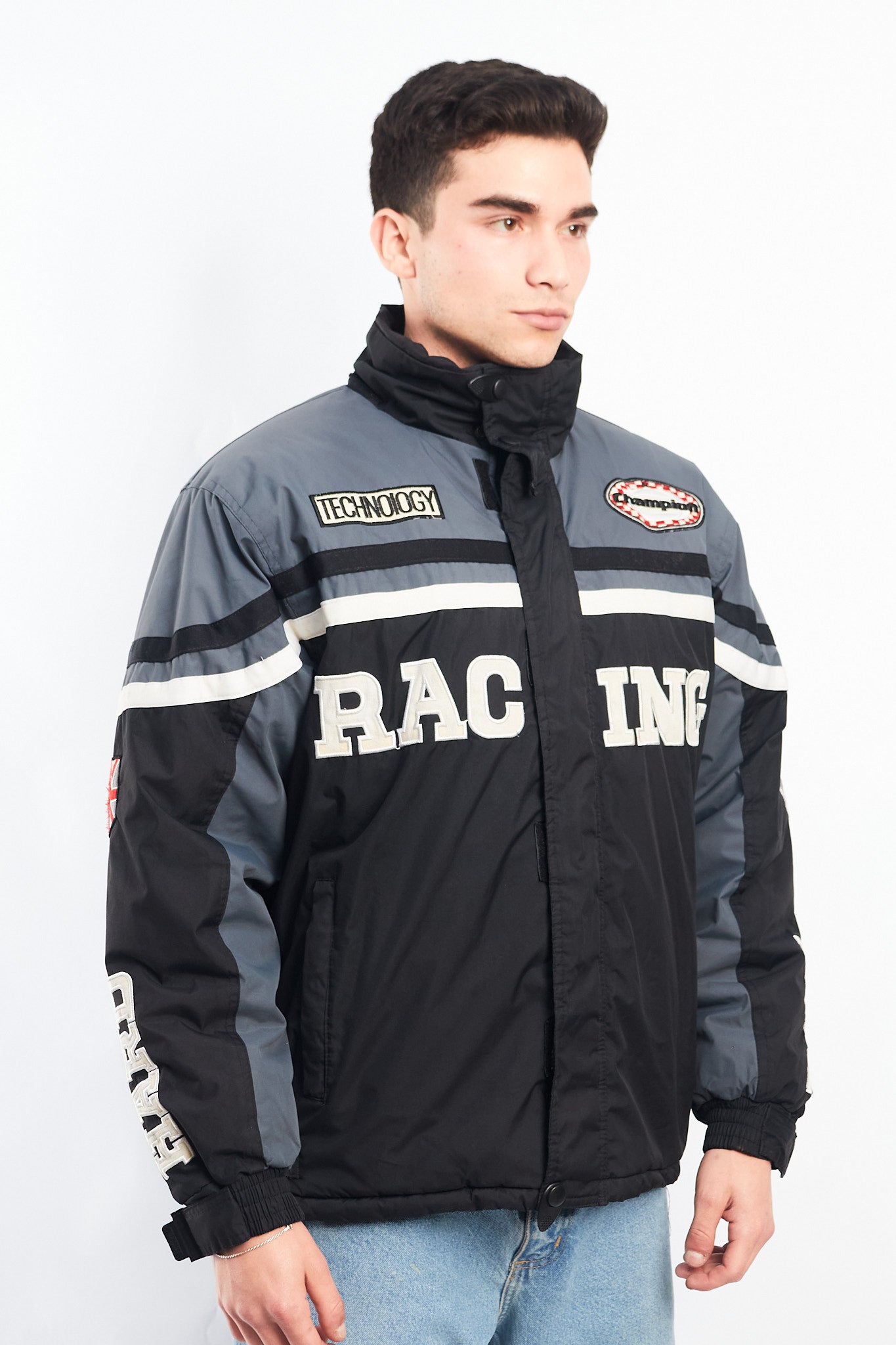 2000 Vintage Padded Racing Jacket (M/L)
