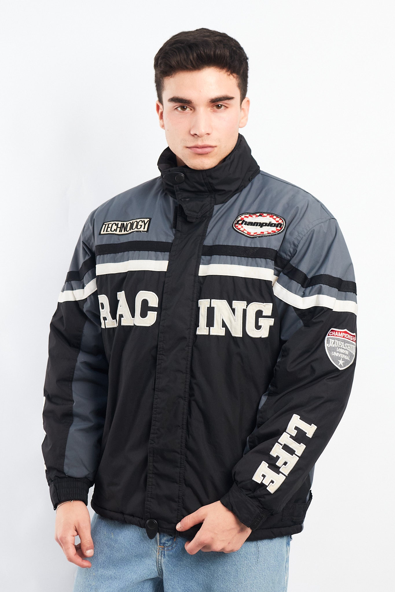 2000 Vintage Padded Racing Jacket (M/L)