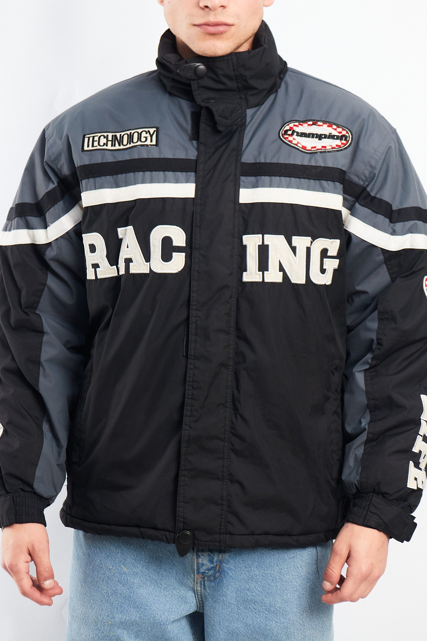 2000 Vintage Padded Racing Jacket (M/L)