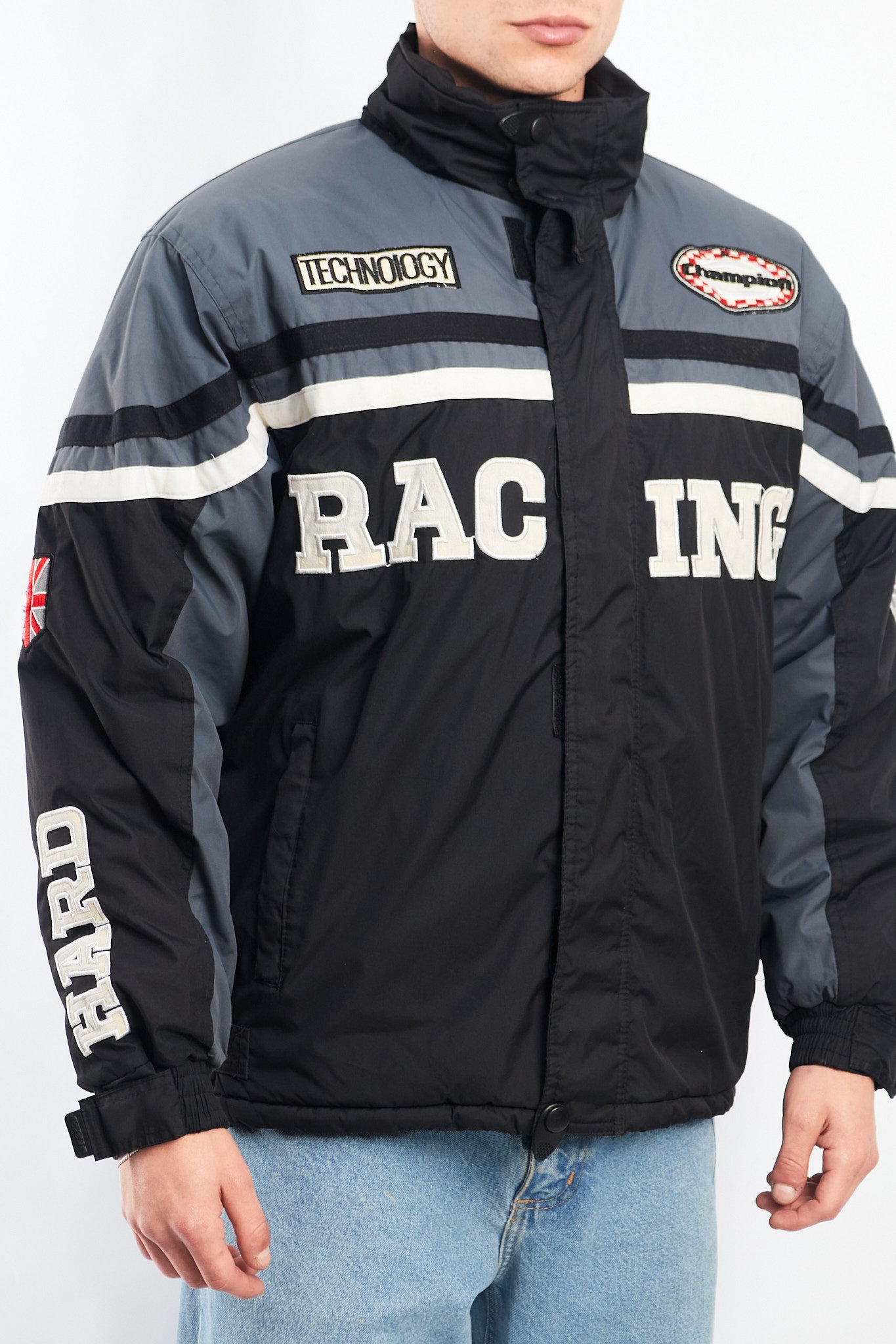 2000 Vintage Padded Racing Jacket (M/L)