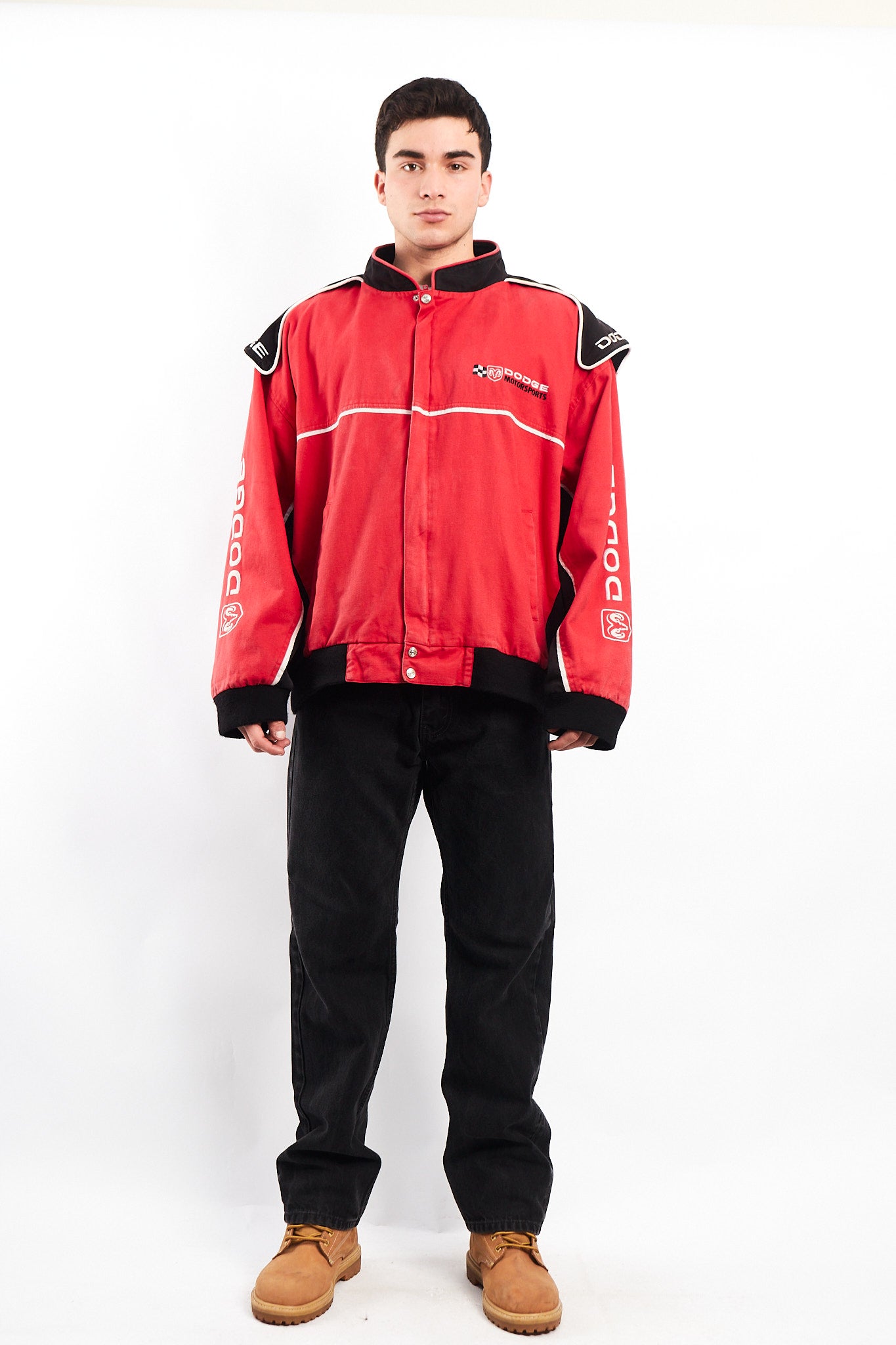 2000 Vintage Dodge Motorsports Nascar Racing Jacket (XL/XXL)