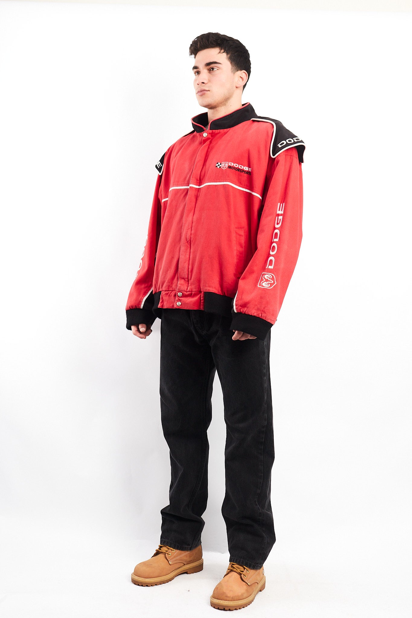 2000 Vintage Dodge Motorsports Nascar Racing Jacket (XL/XXL)