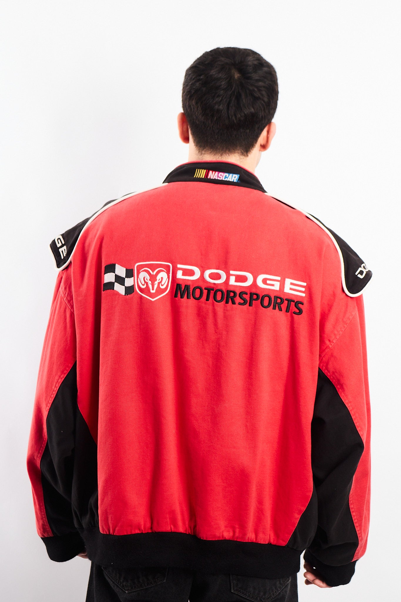 2000 Vintage Dodge Motorsports Nascar Racing Jacket (XL/XXL)