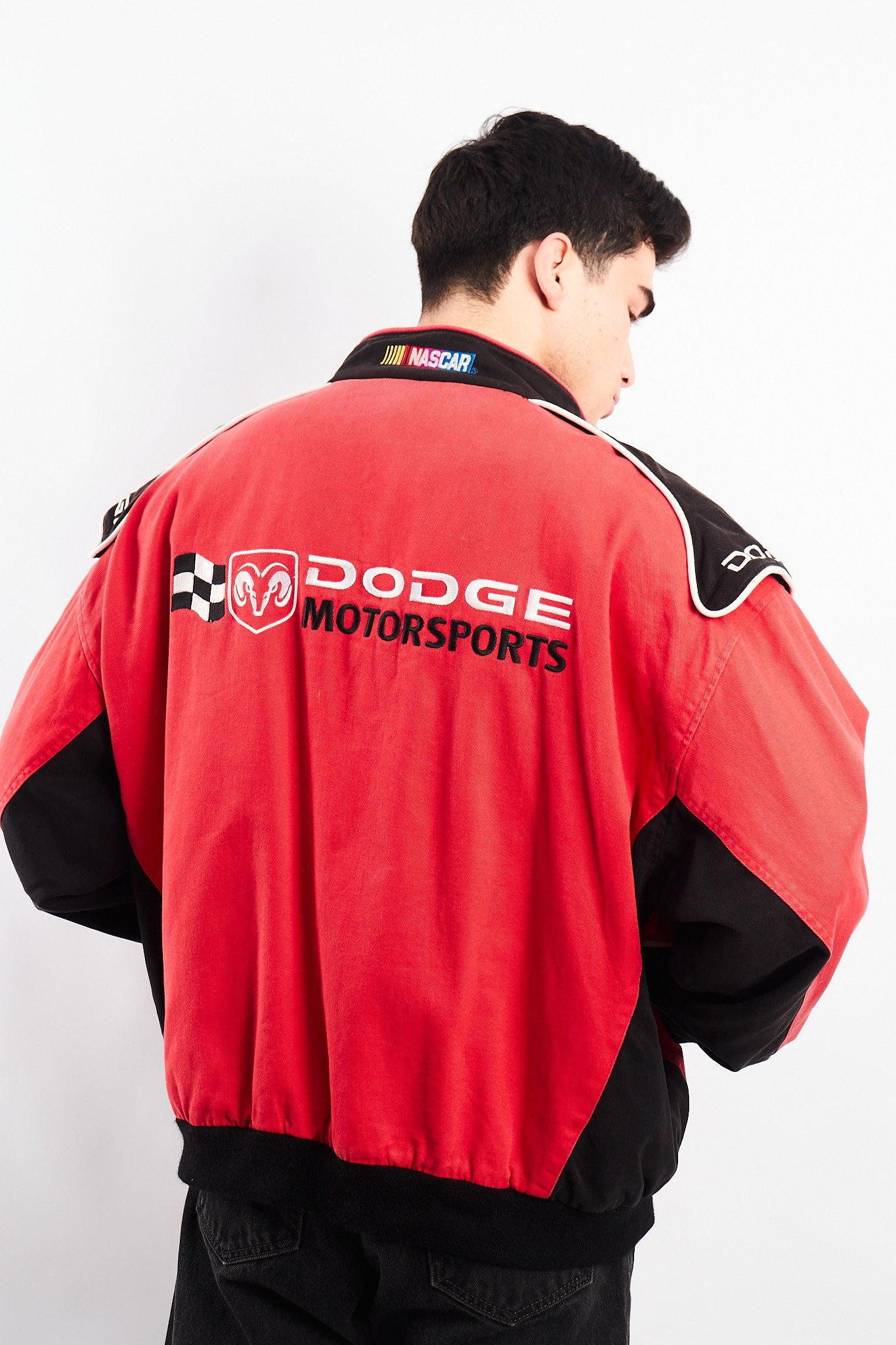 2000 Vintage Dodge Motorsports Nascar Racing Jacket (XL/XXL)