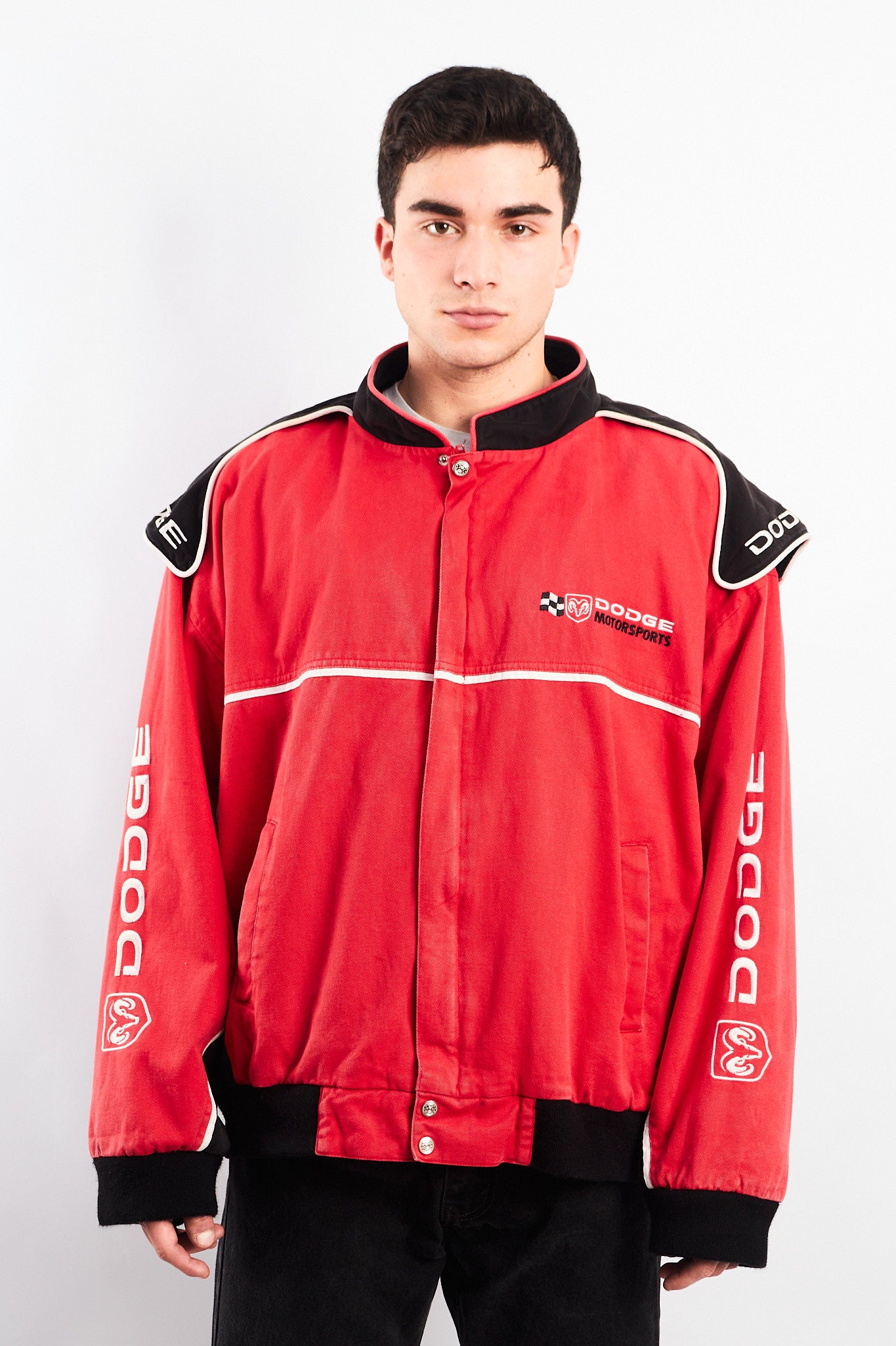 2000 Vintage Dodge Motorsports Nascar Racing Jacket (XL/XXL)