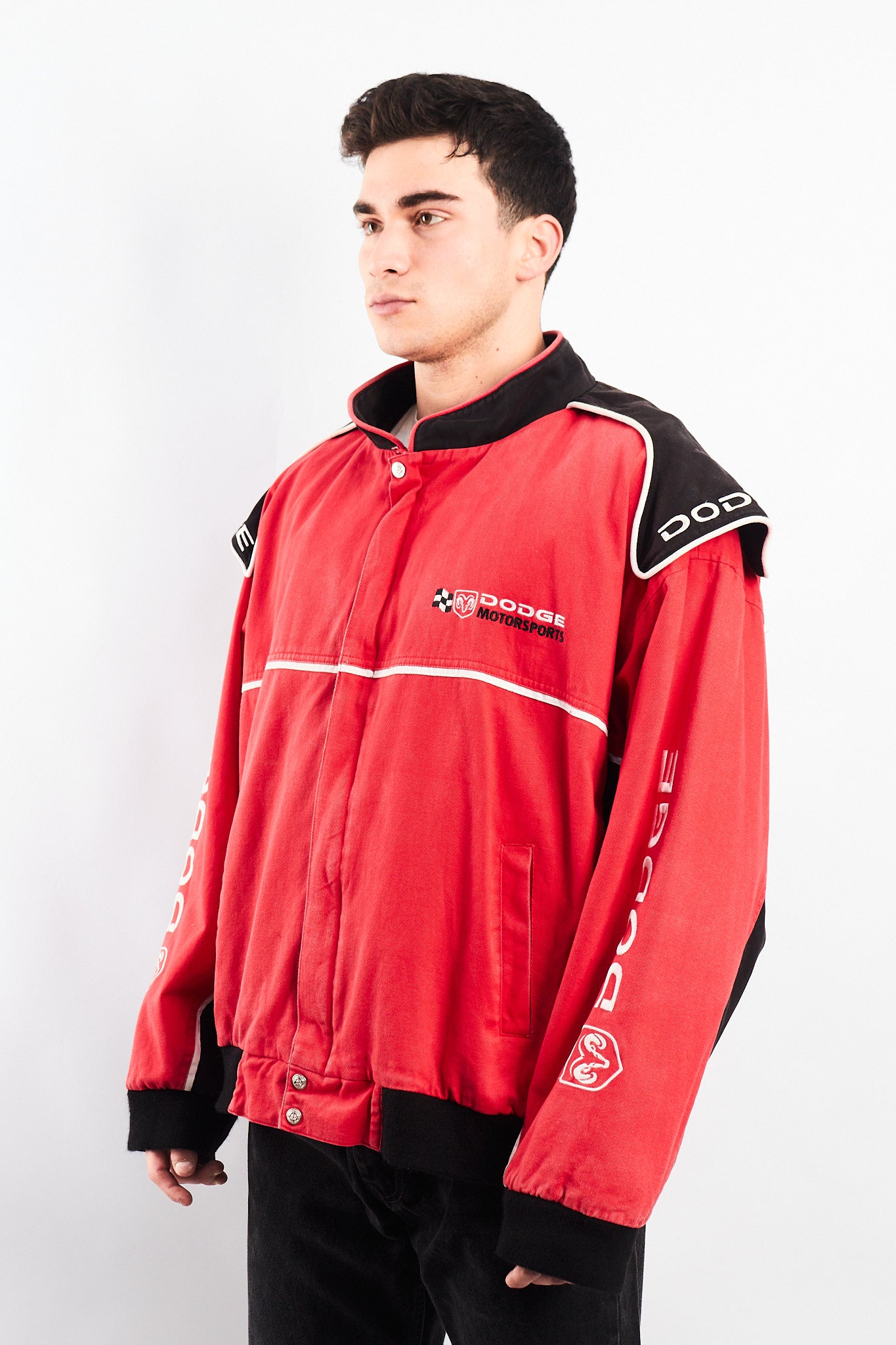 2000 Vintage Dodge Motorsports Nascar Racing Jacket (XL/XXL)