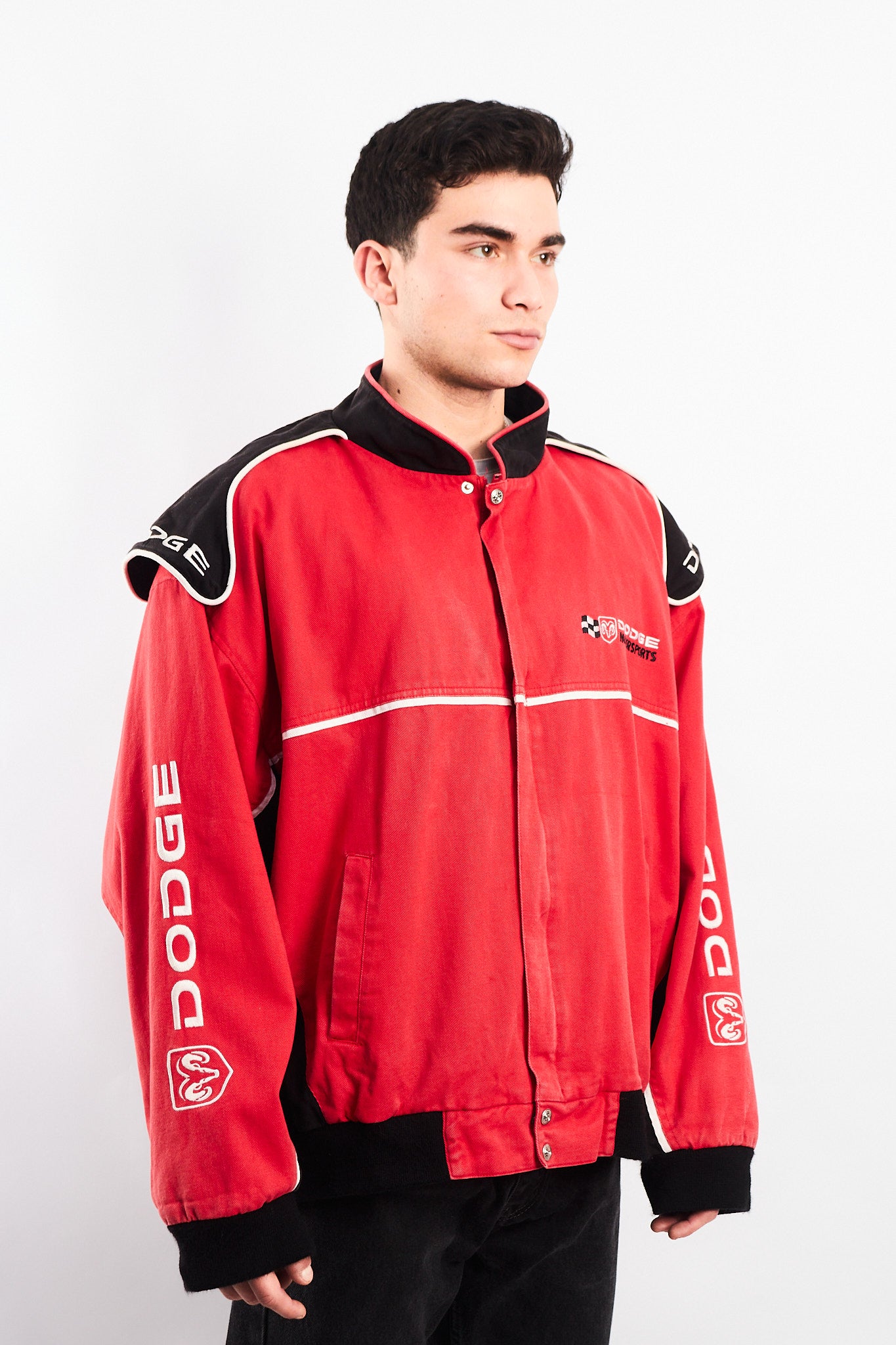 2000 Vintage Dodge Motorsports Nascar Racing Jacket (XL/XXL)