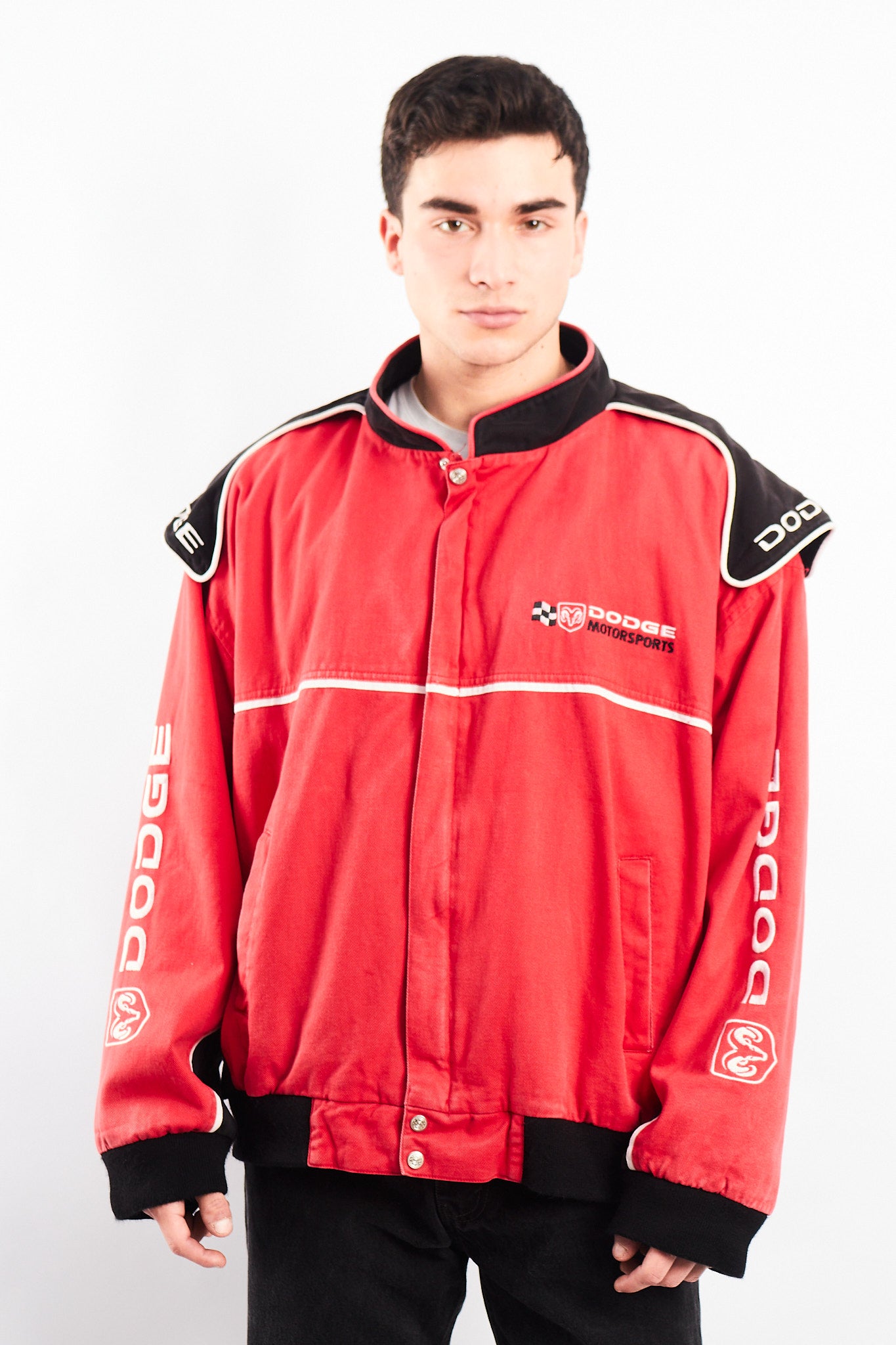 2000 Vintage Dodge Motorsports Nascar Racing Jacket (XL/XXL)